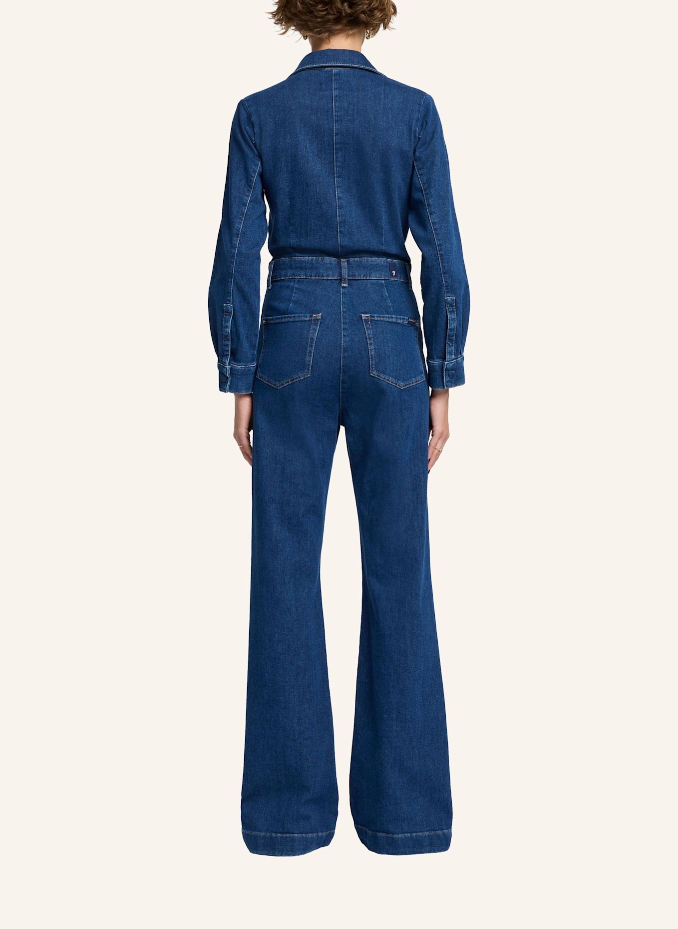 7 for all mankind LUXE JUMPSUIT, Farbe: BLAU (Bild 2)