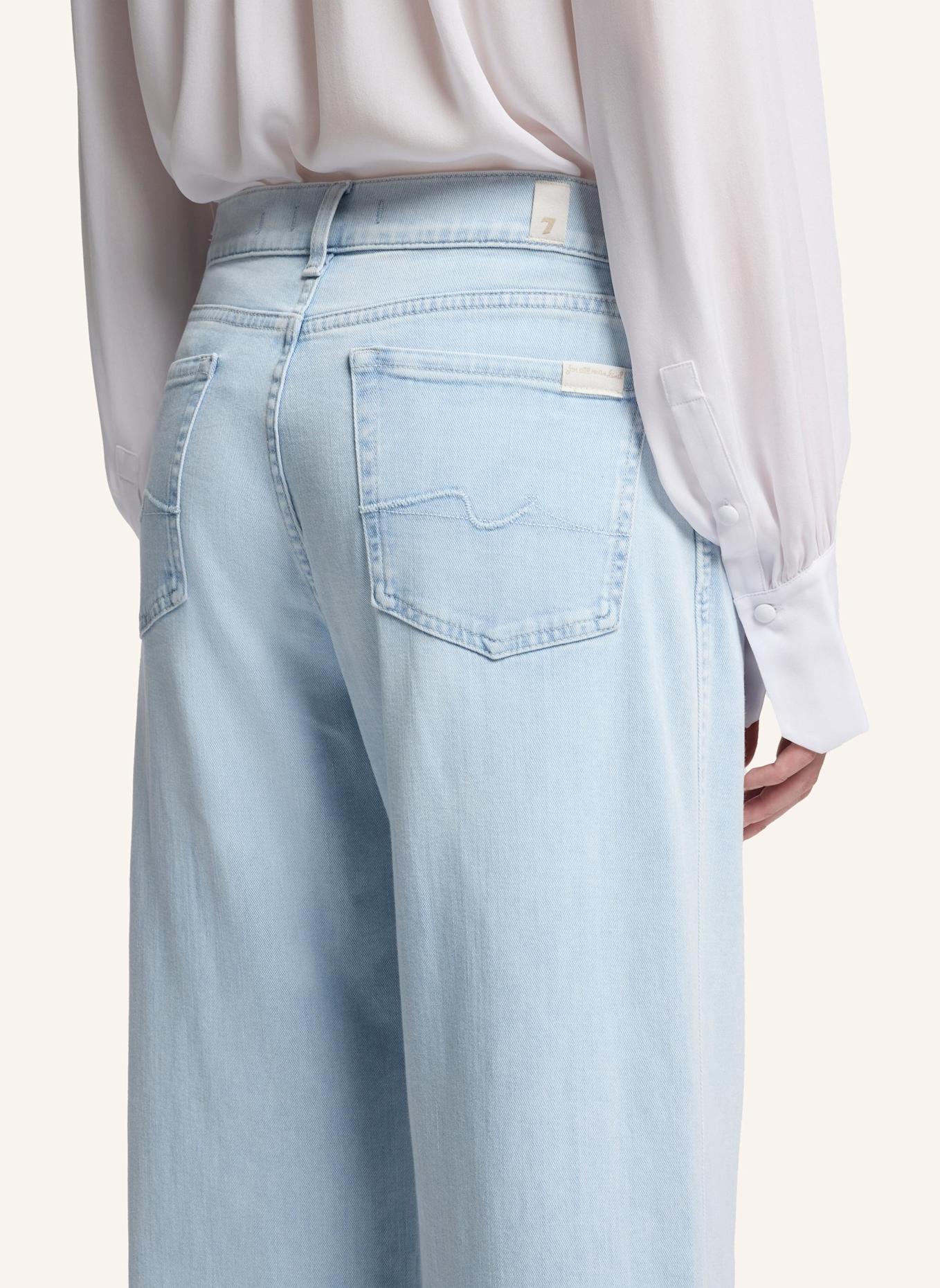 7 for all mankind Jeans LOTTA CROPPED Wide Leg Fit: BLAU