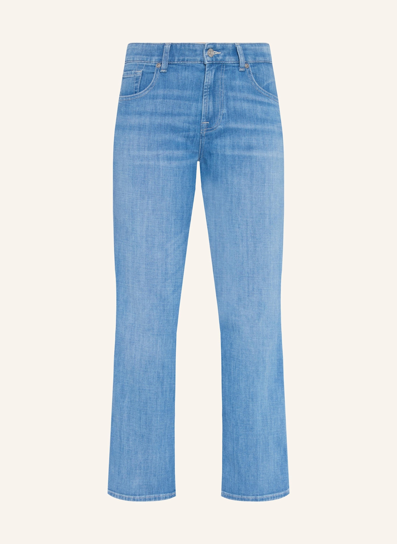 7 for all mankind Straight Jeans CALIE STRAIGHT ANKLE: BLAU