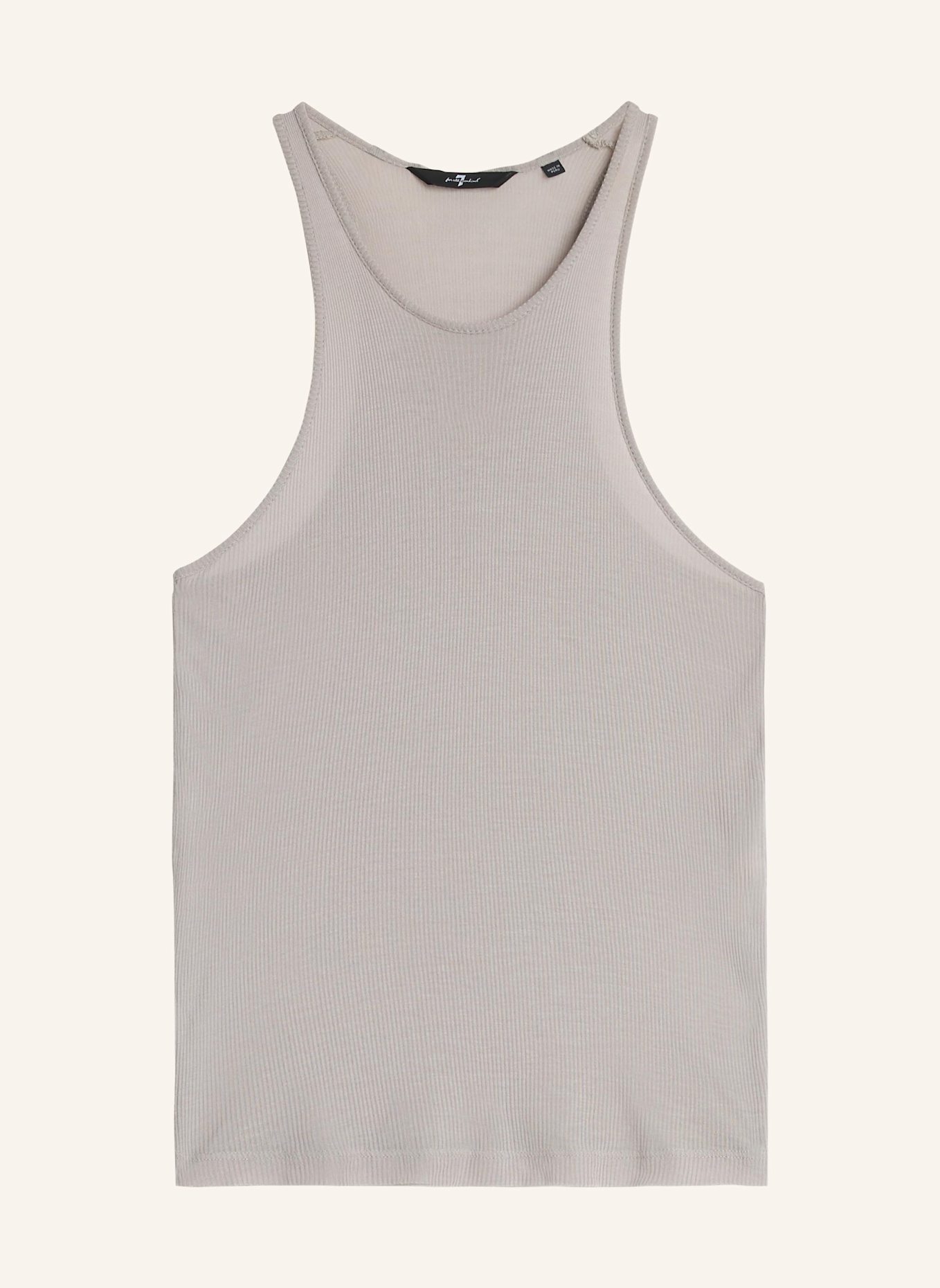 7 for all mankind TANK Top: GRAU