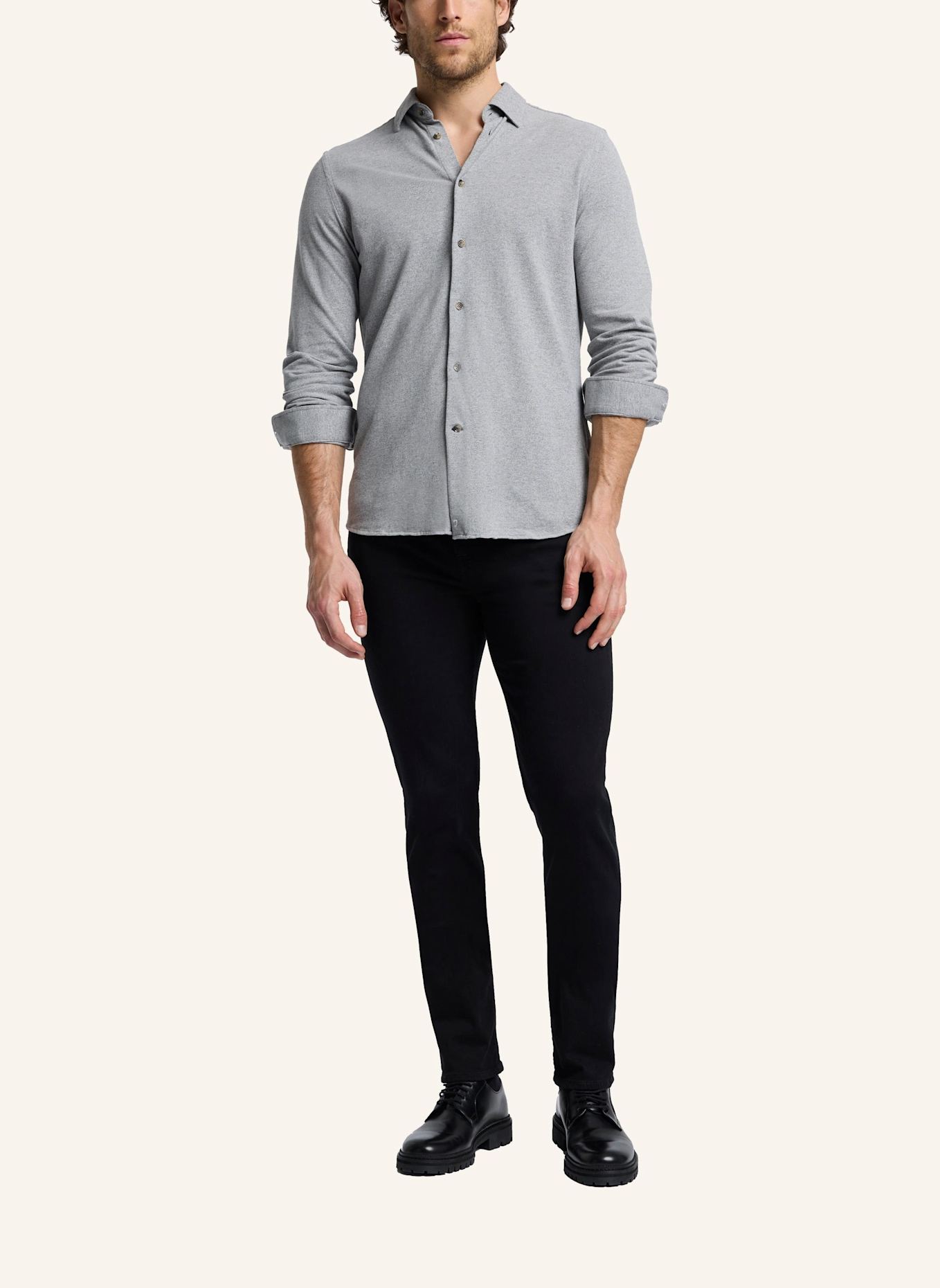 7 for all mankind Jeans SLIMMY TAPERED Skinny Fit: SCHWARZ