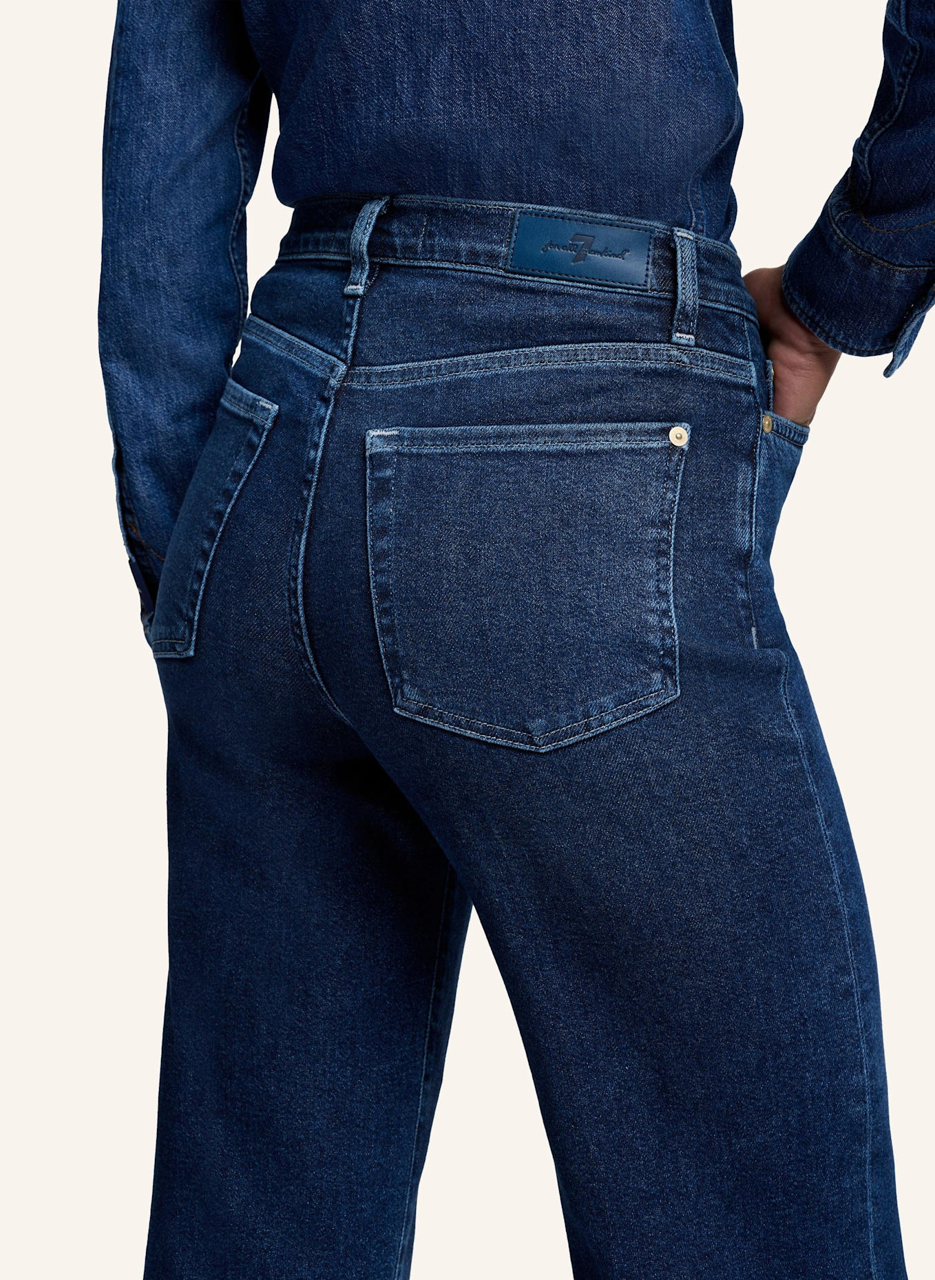 7 for all mankind Flared jeans ULTRA HIGH RISE JO: BLAUW