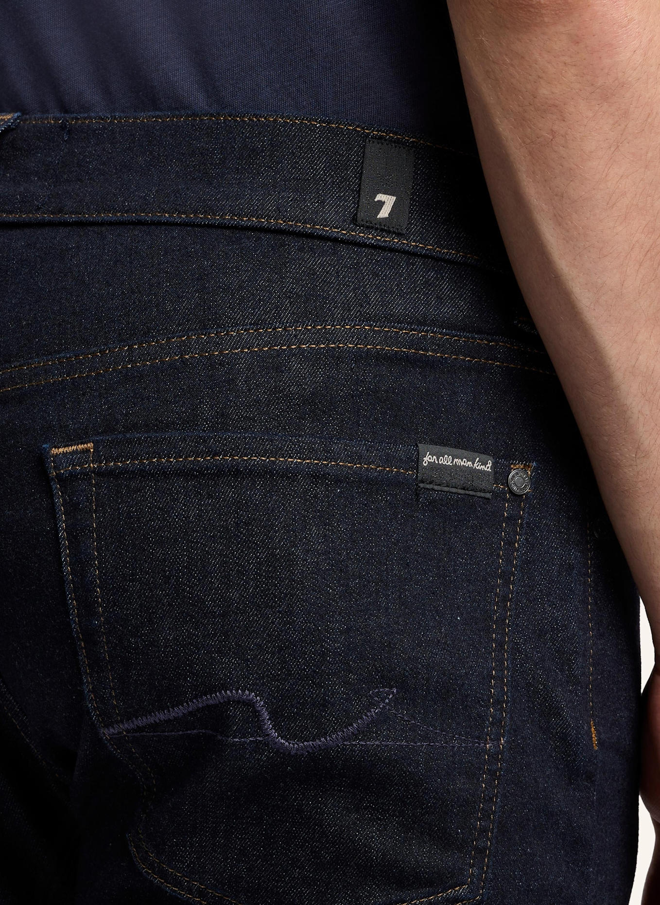 7 for all mankind Jeans THE STRAIGHT Straight Fit: BLAU