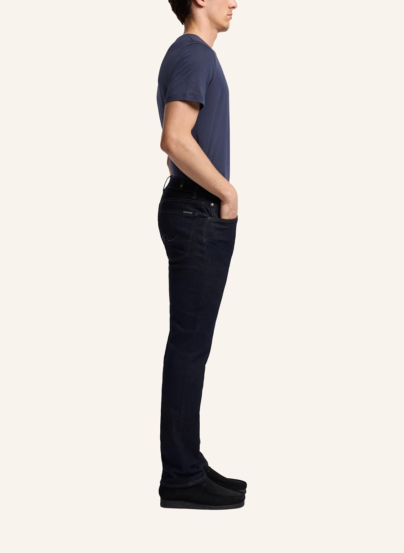 7 for all mankind Jeans THE STRAIGHT Straight Fit: BLAU