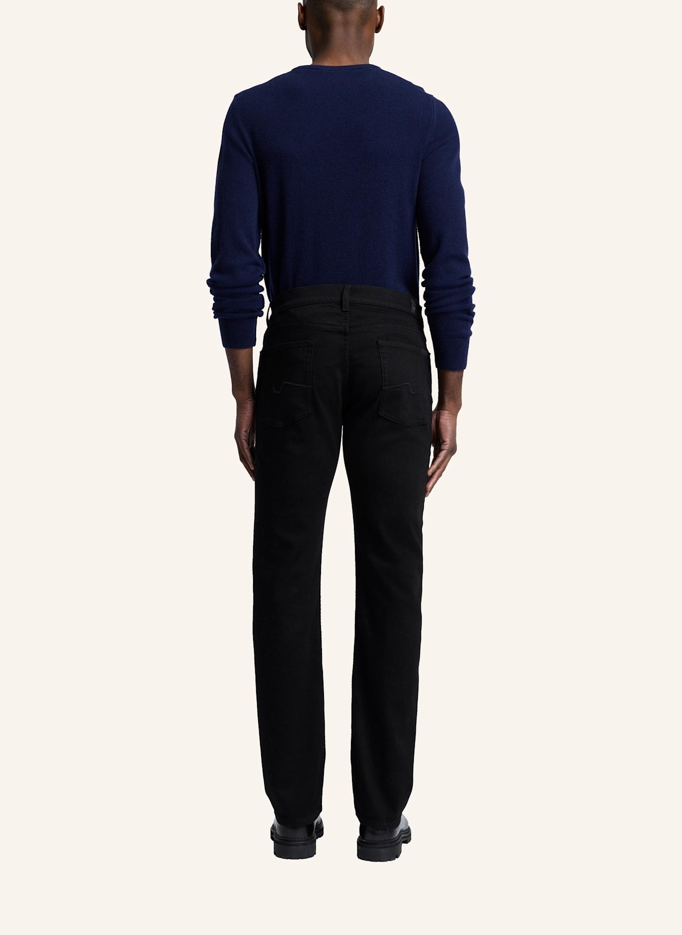 7 for all mankind Jeans THE STRAIGHT Straight Fit: SCHWARZ