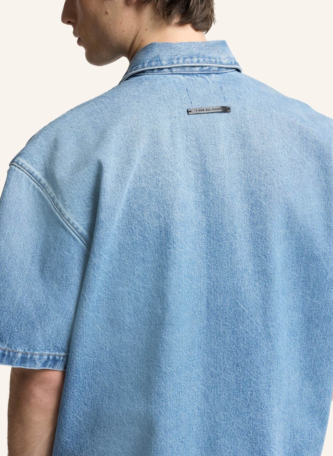 7 for all mankind Shirt OVER CAMP: BLAU