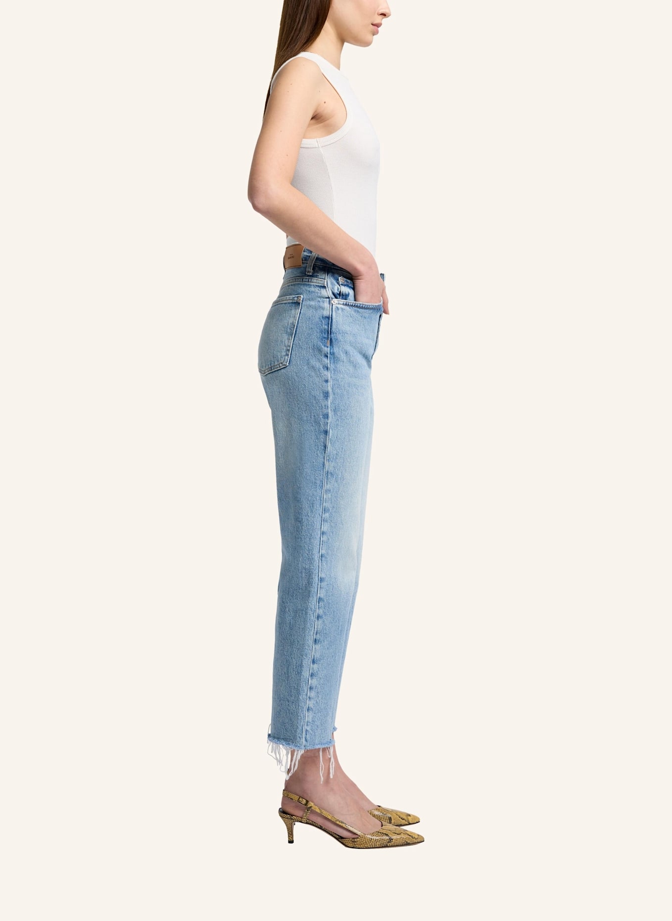 7 for all mankind Jeans LOGAN STOVEPIPE Straight Fit: BLAU