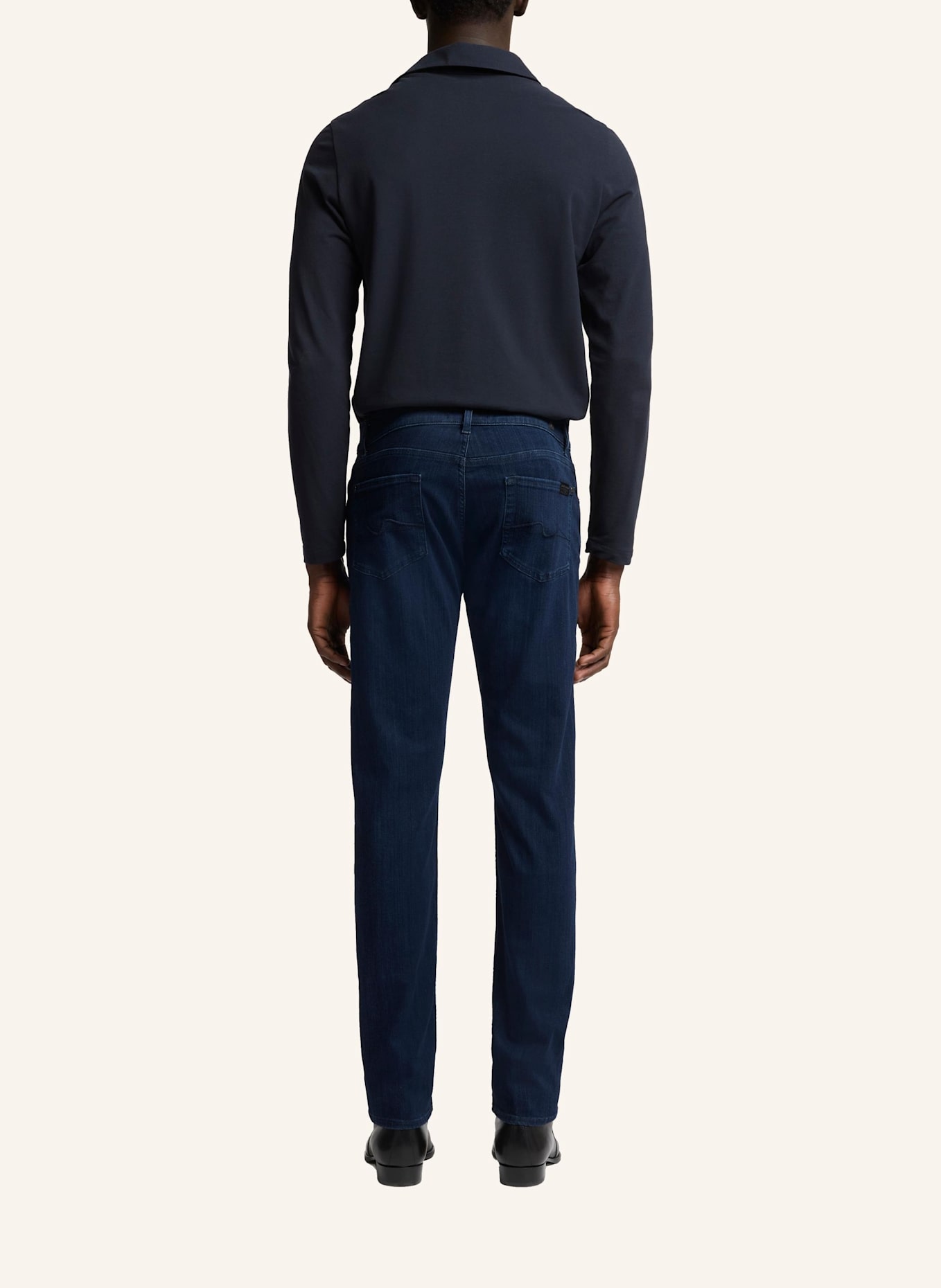 7 for all mankind Jeans SLIMMY TAPERED Skinny Fit: BLAU