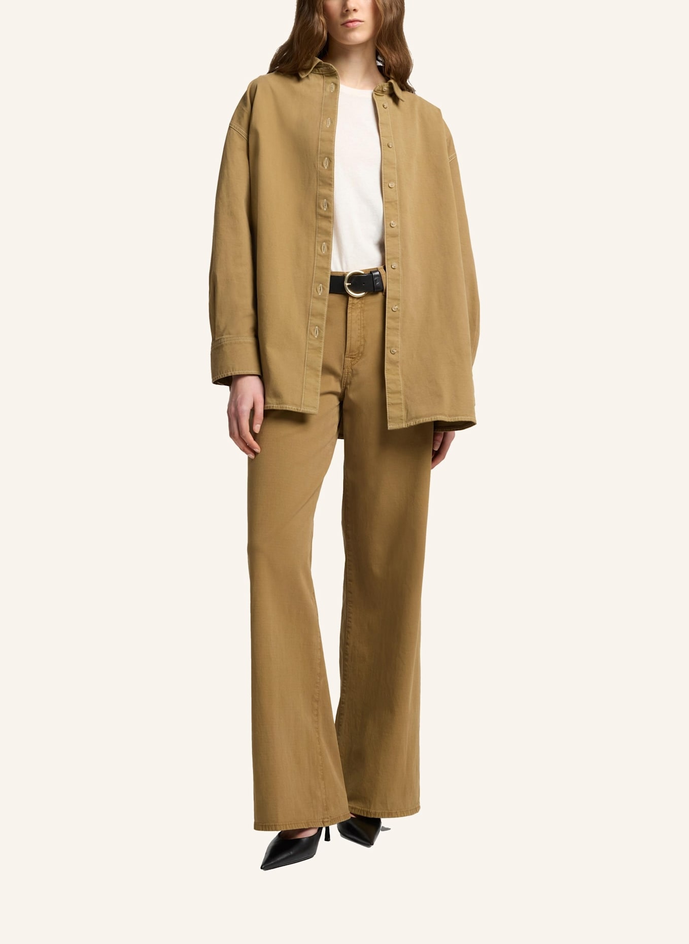 7 for all mankind Overshirt NINA: BEIGE