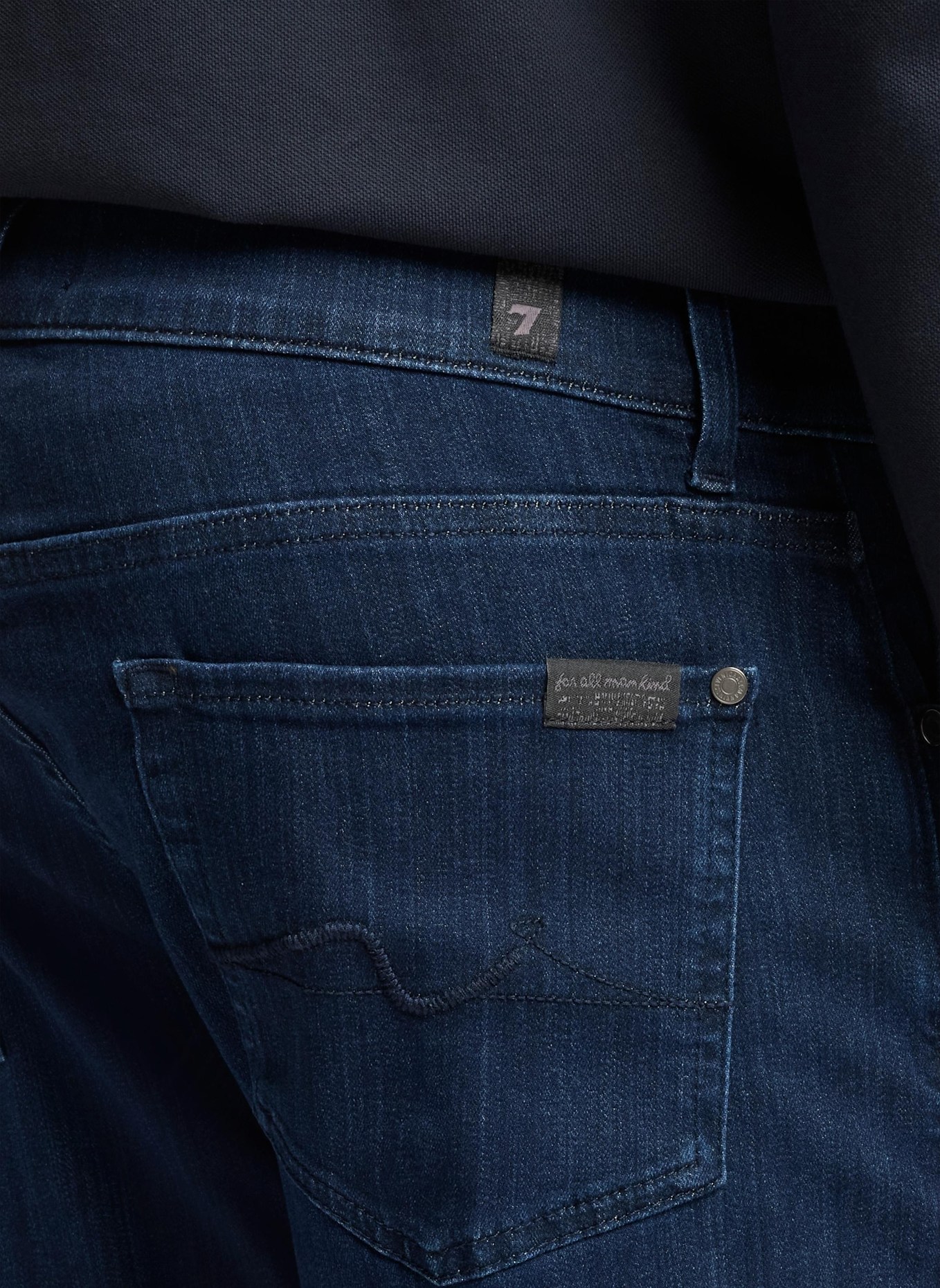 7 for all mankind Jeans SLIMMY TAPERED Skinny Fit: BLAU