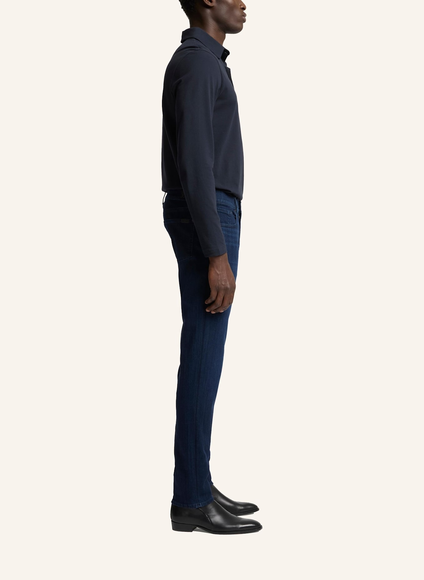 7 for all mankind Jeans SLIMMY TAPERED Skinny Fit: BLAU