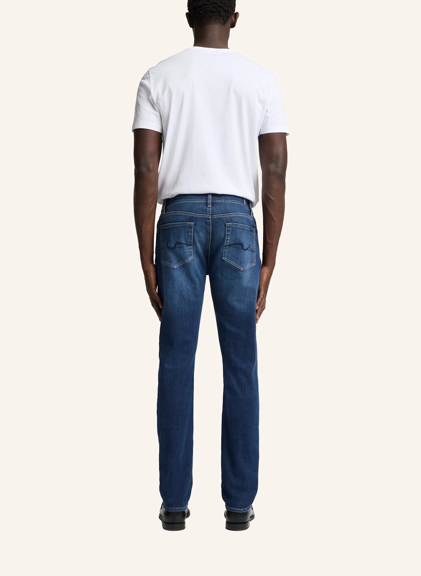 7 for all mankind Jeans SLIMMY TAPERED Skinny Fit: BLAU