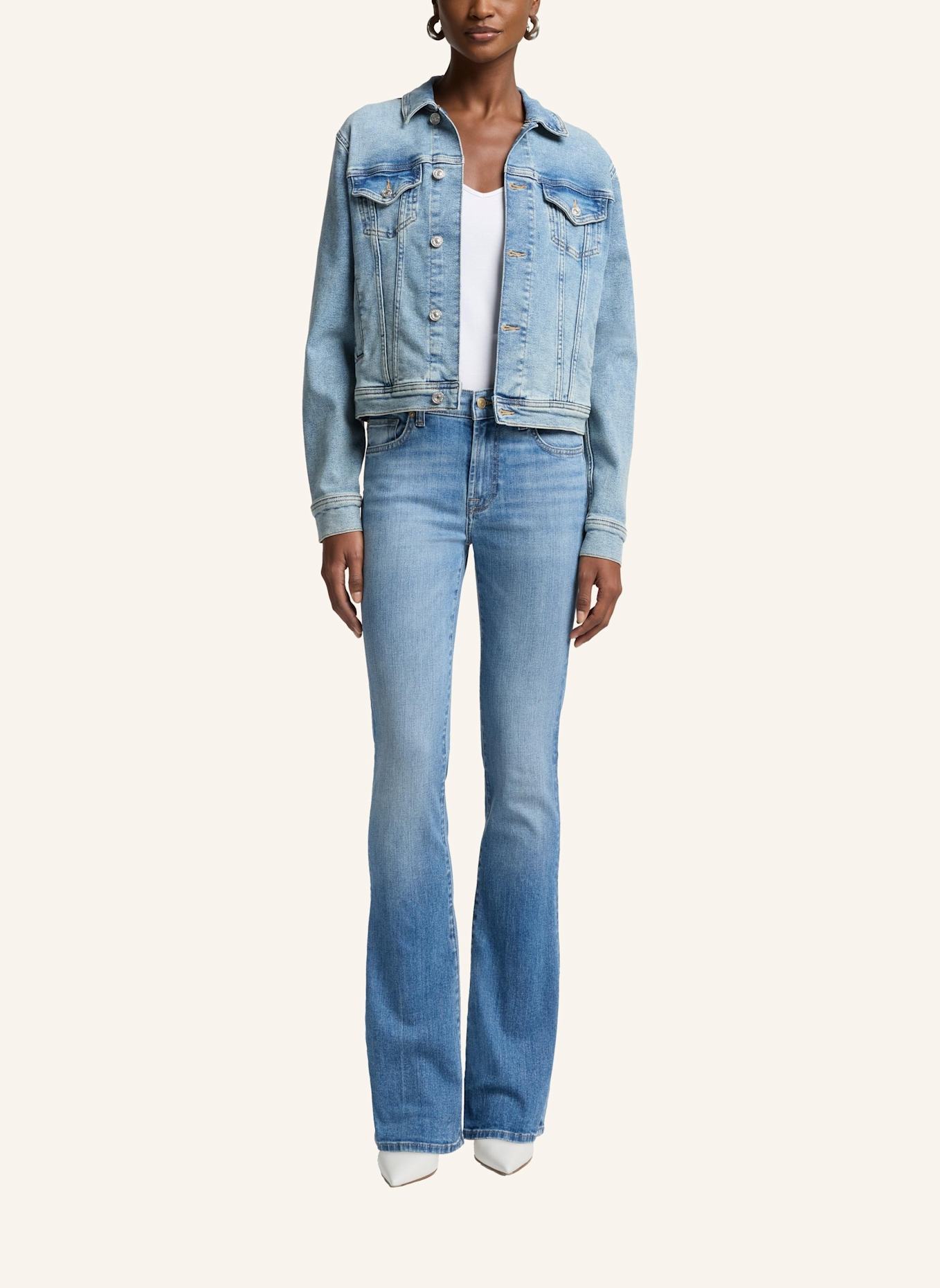 7 for all mankind Bootcut Jeans: BLAU