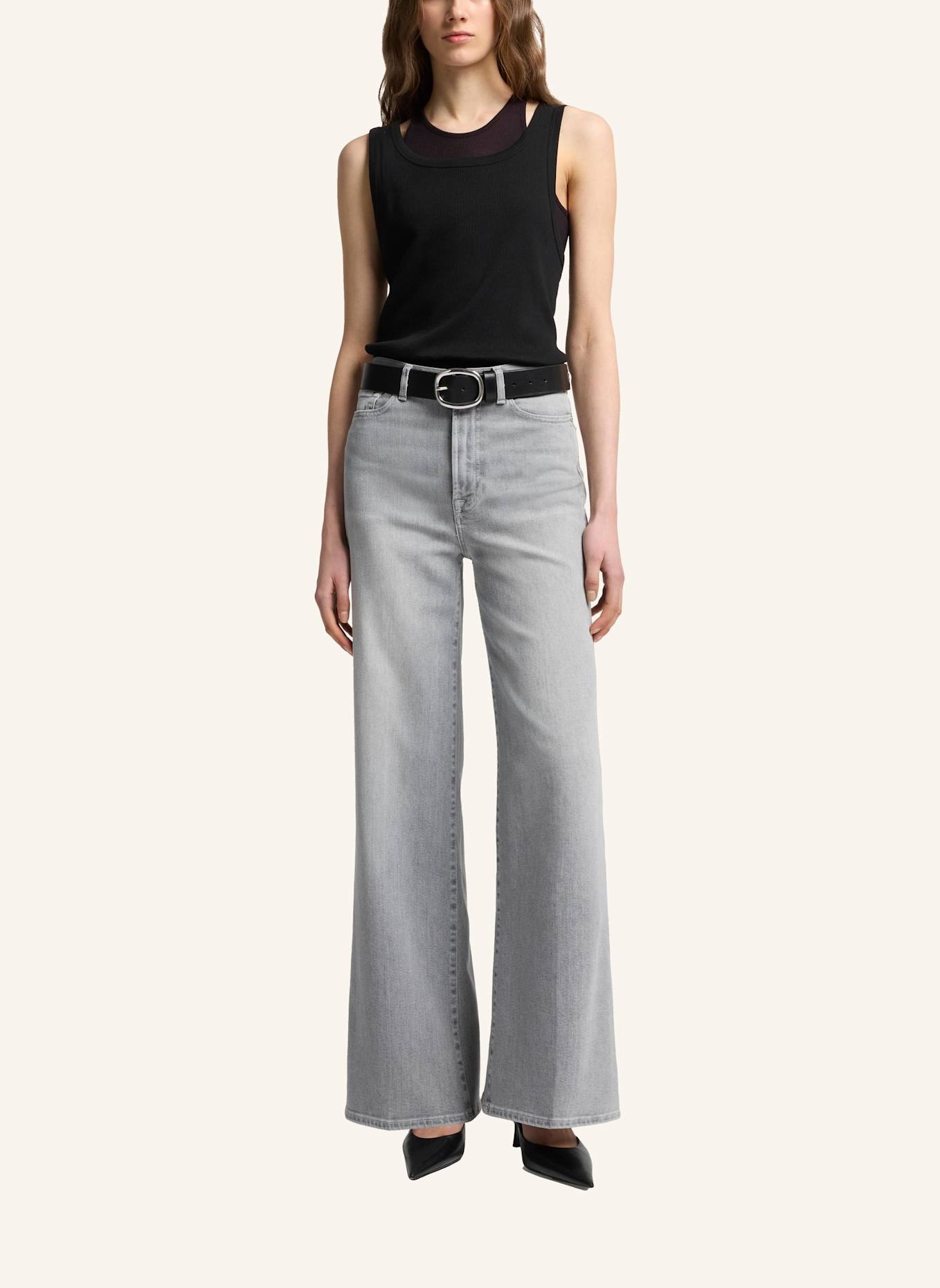 7 for all mankind Jeans ULTRA HIGH RISE JO Wide Leg fit: GRAU