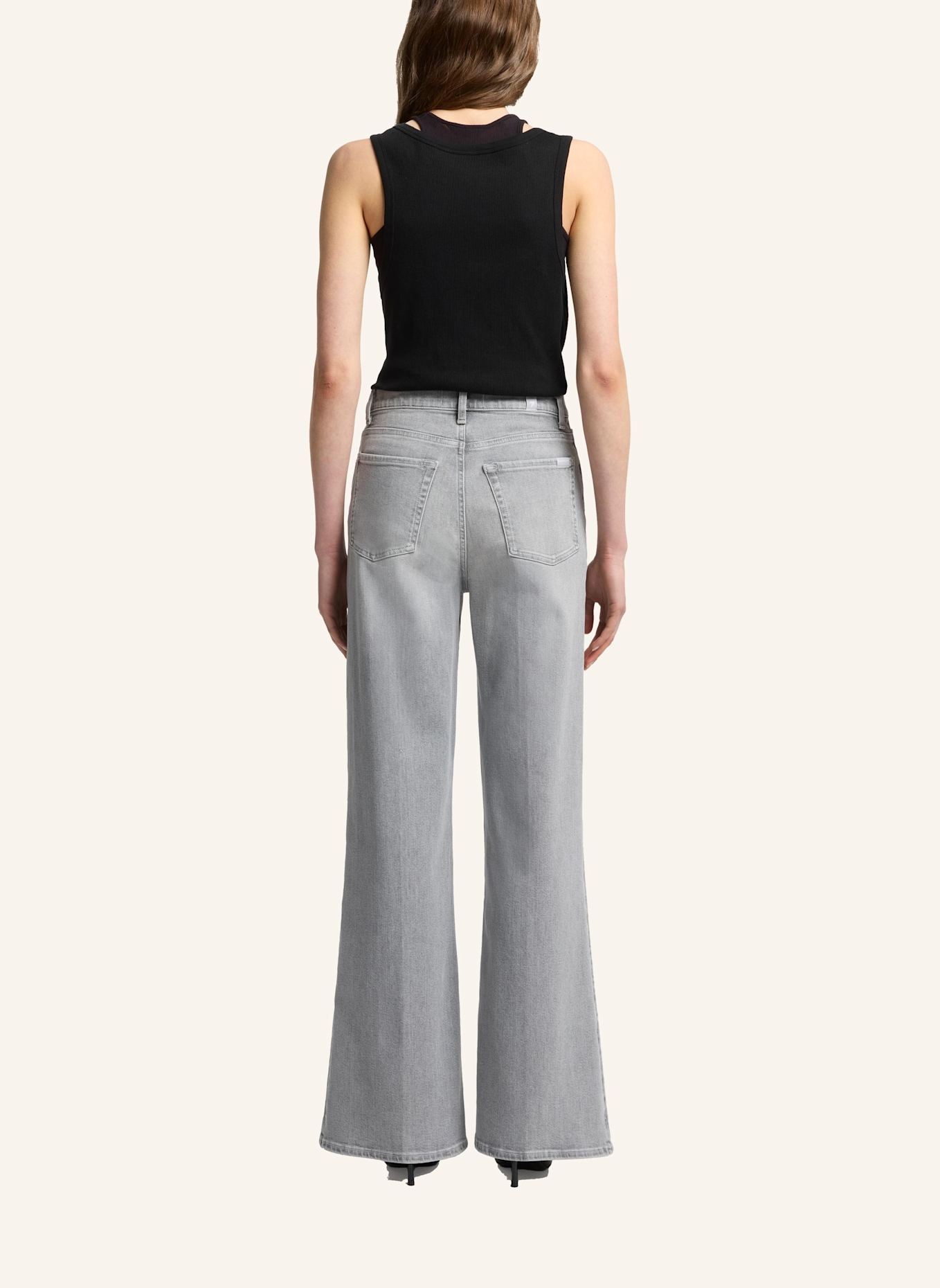 7 for all mankind Jeans ULTRA HIGH RISE JO Wide Leg fit: GRAU