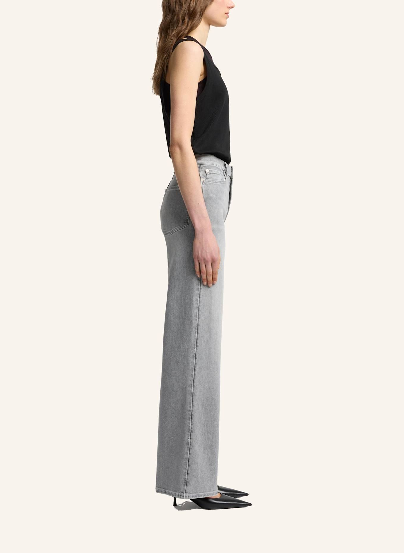 7 for all mankind Jeans ULTRA HIGH RISE JO Wide Leg fit: GRAU