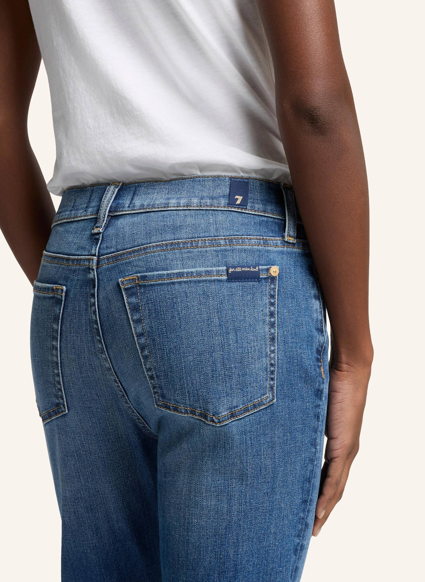 7 for all mankind Jeans HW ALI Flare Fit: BLAU