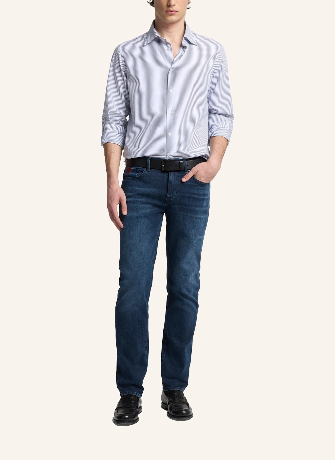 7 for all mankind Jeans SLIMMY Slim Fit: BLAU