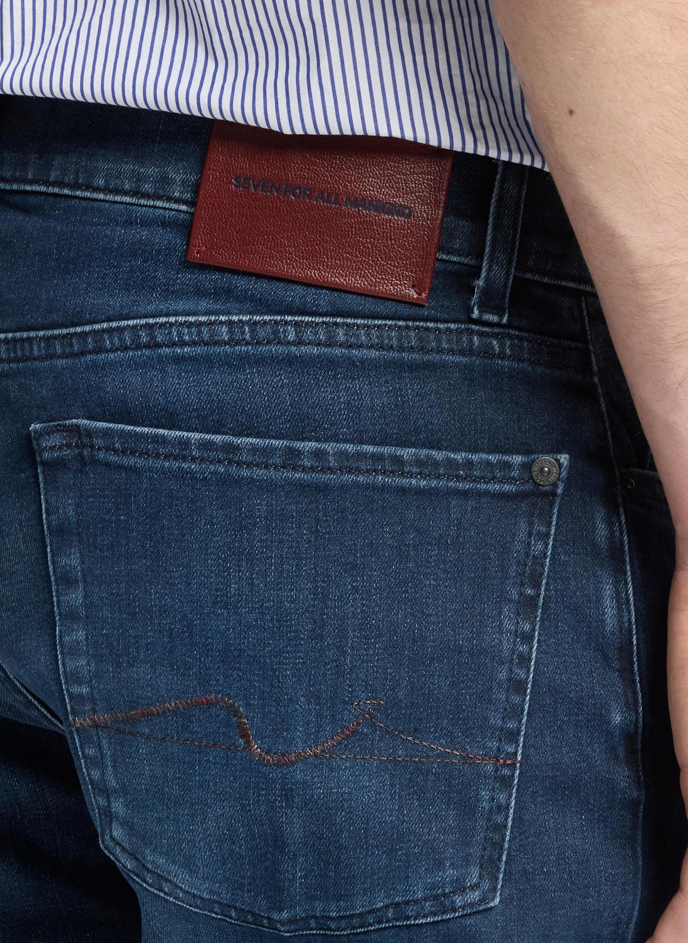 7 for all mankind Jeans SLIMMY Slim Fit: BLAU