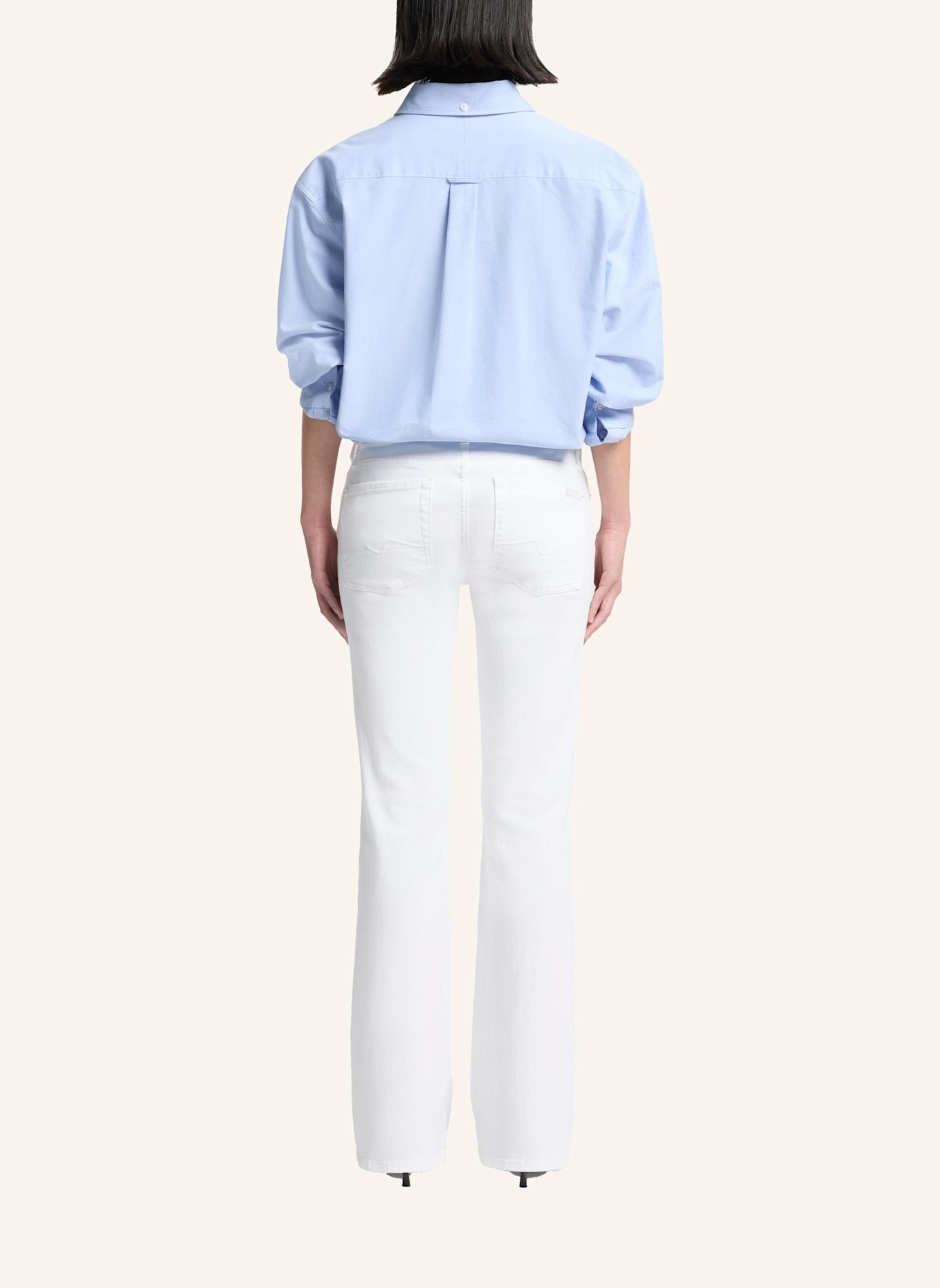 7 for all mankind Jeans ORIGINAL BOOTCUT TAILORLESS Bootcut Fit: WEISS