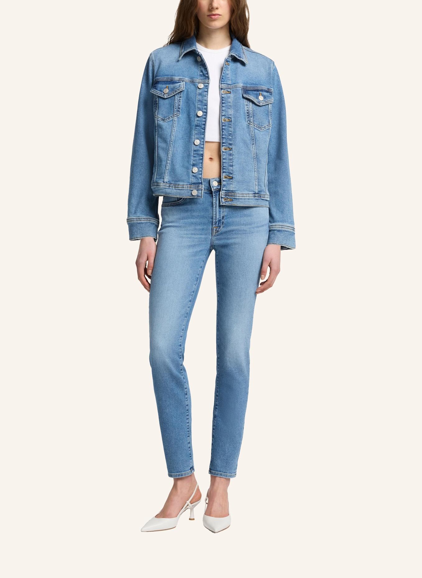 7 for all mankind ADI Jacket: BLAU