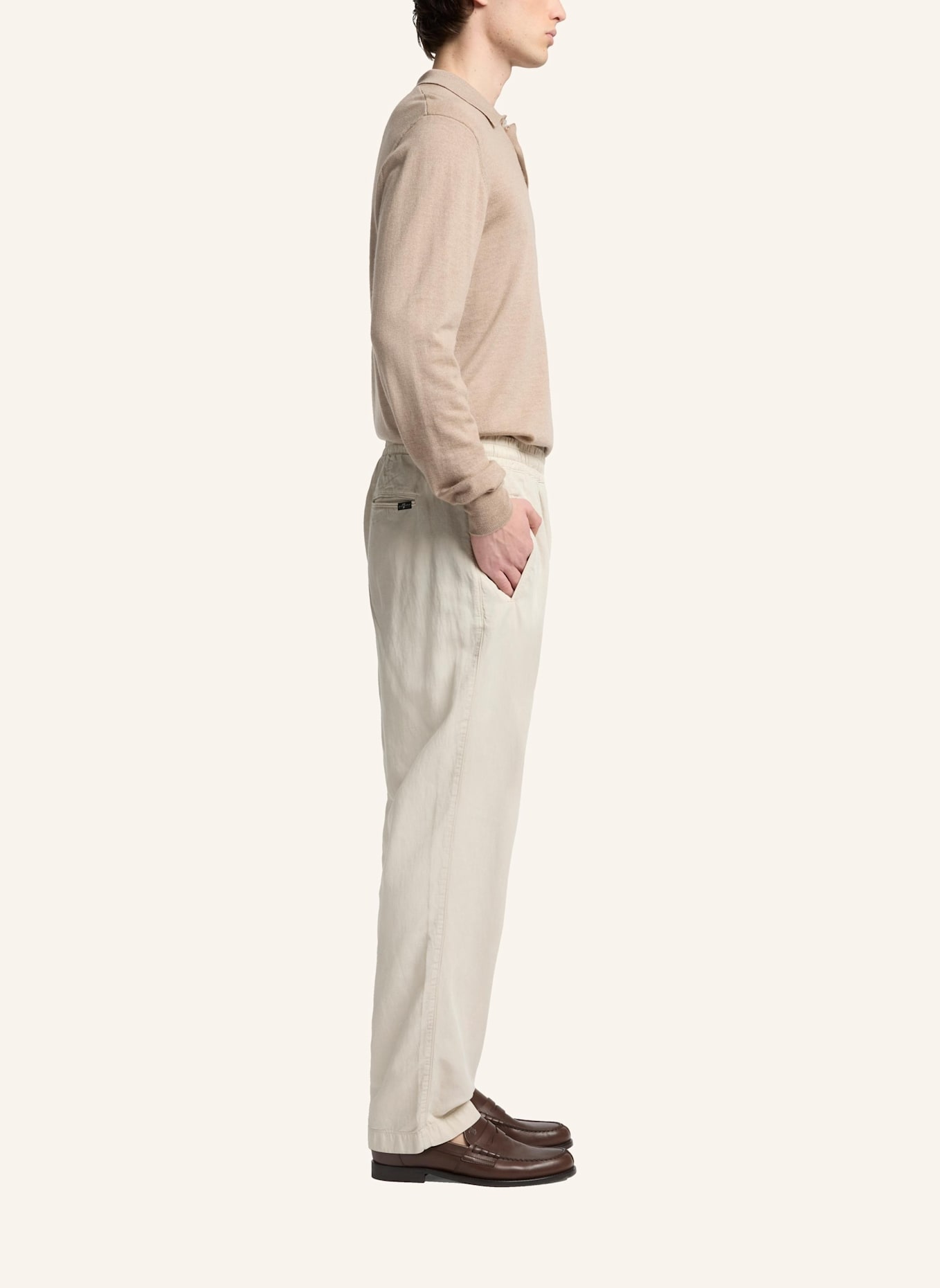 7 for all mankind Pants JOGGER: WEISS