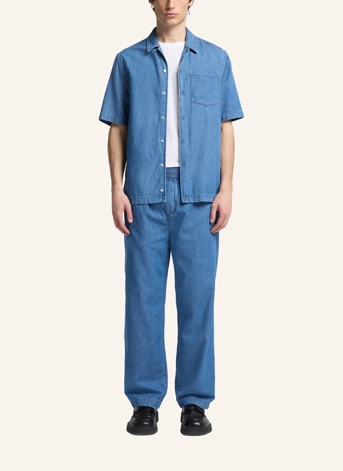 7 for all mankind Pants JOGGER: BLAU