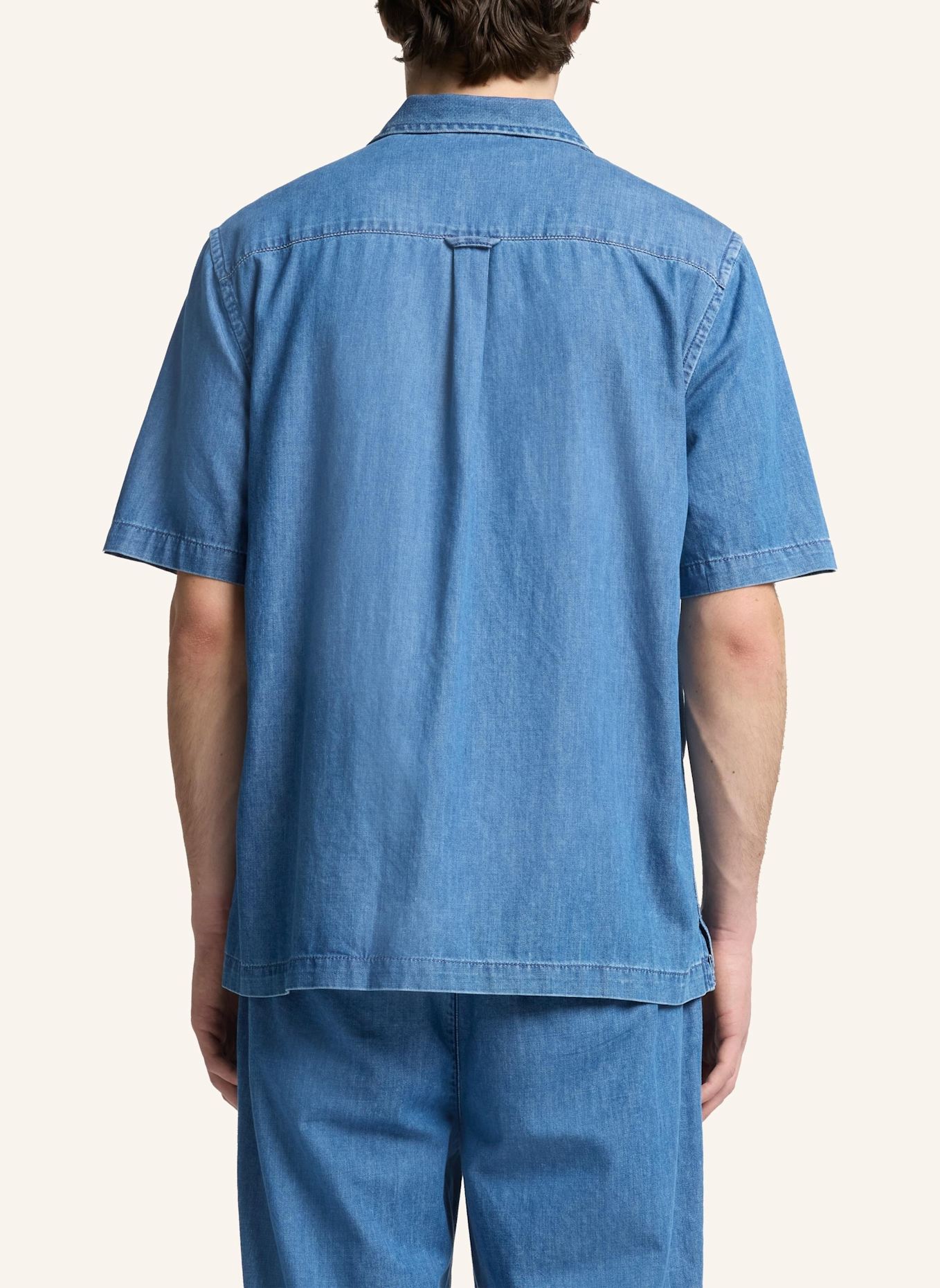 7 for all mankind Jeanshemd Regular FIt: BLAU