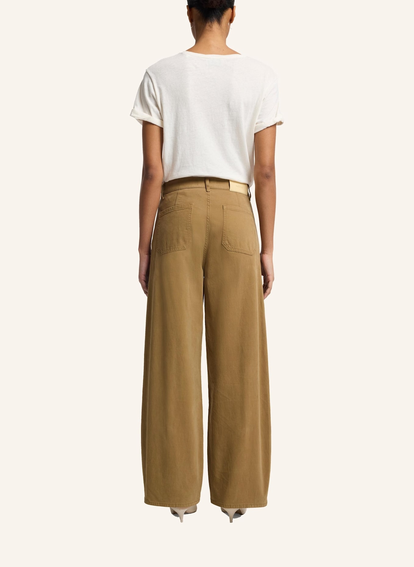 7 for all mankind Pants BONNIE Wide Leg fit: BEIGE