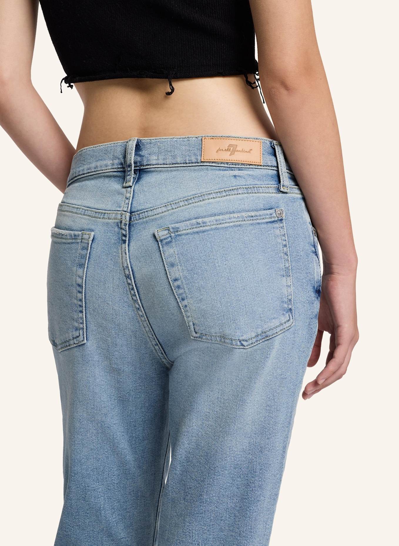 7 for all mankind Jeans JOSEFINA Boyfriend Fit: BLAU