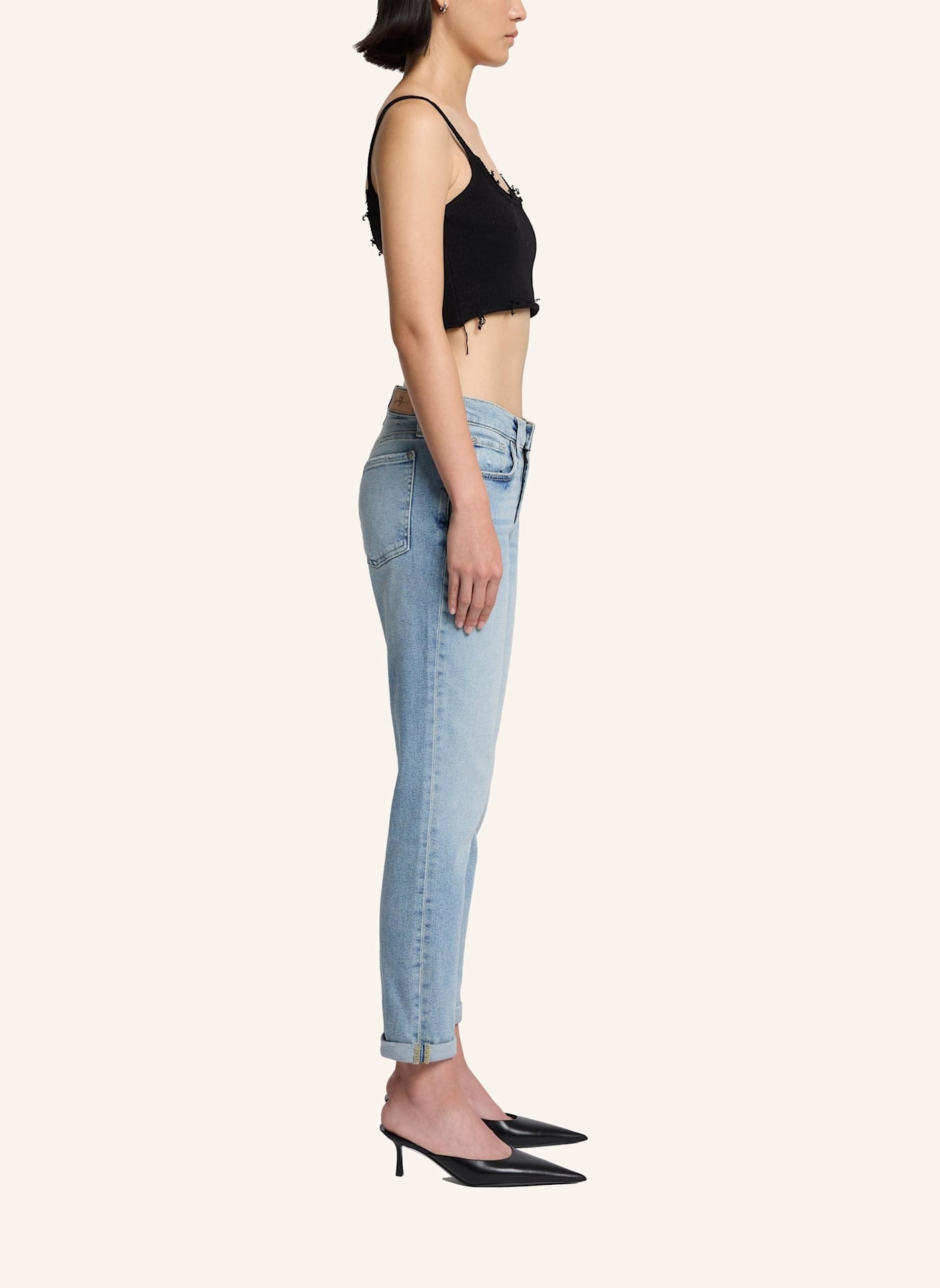7 for all mankind Jeans JOSEFINA Boyfriend Fit: BLAU