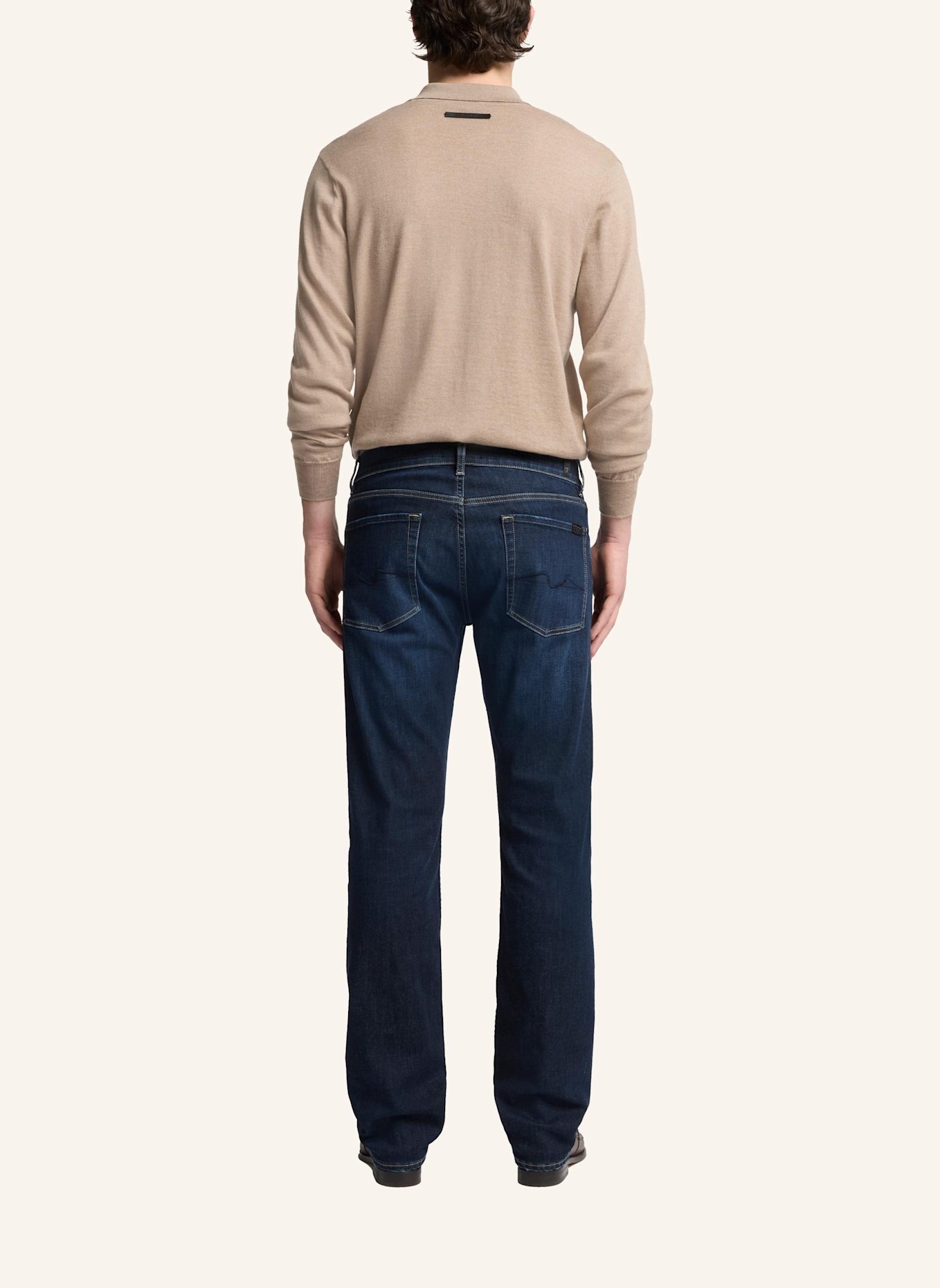 7 for all mankind Jeans STANDARD Straight Fit: BLAU / DUNKELBLAU