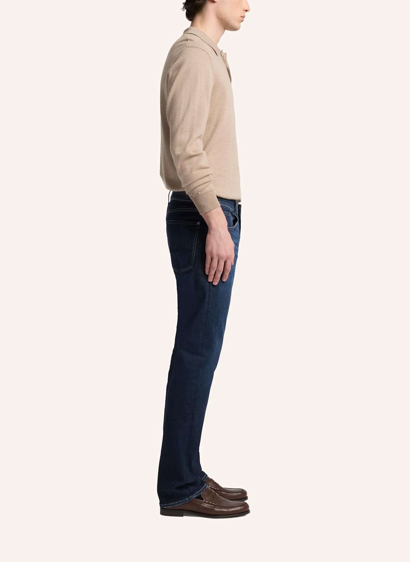 7 for all mankind Jeans STANDARD Straight Fit: BLAU / DUNKELBLAU
