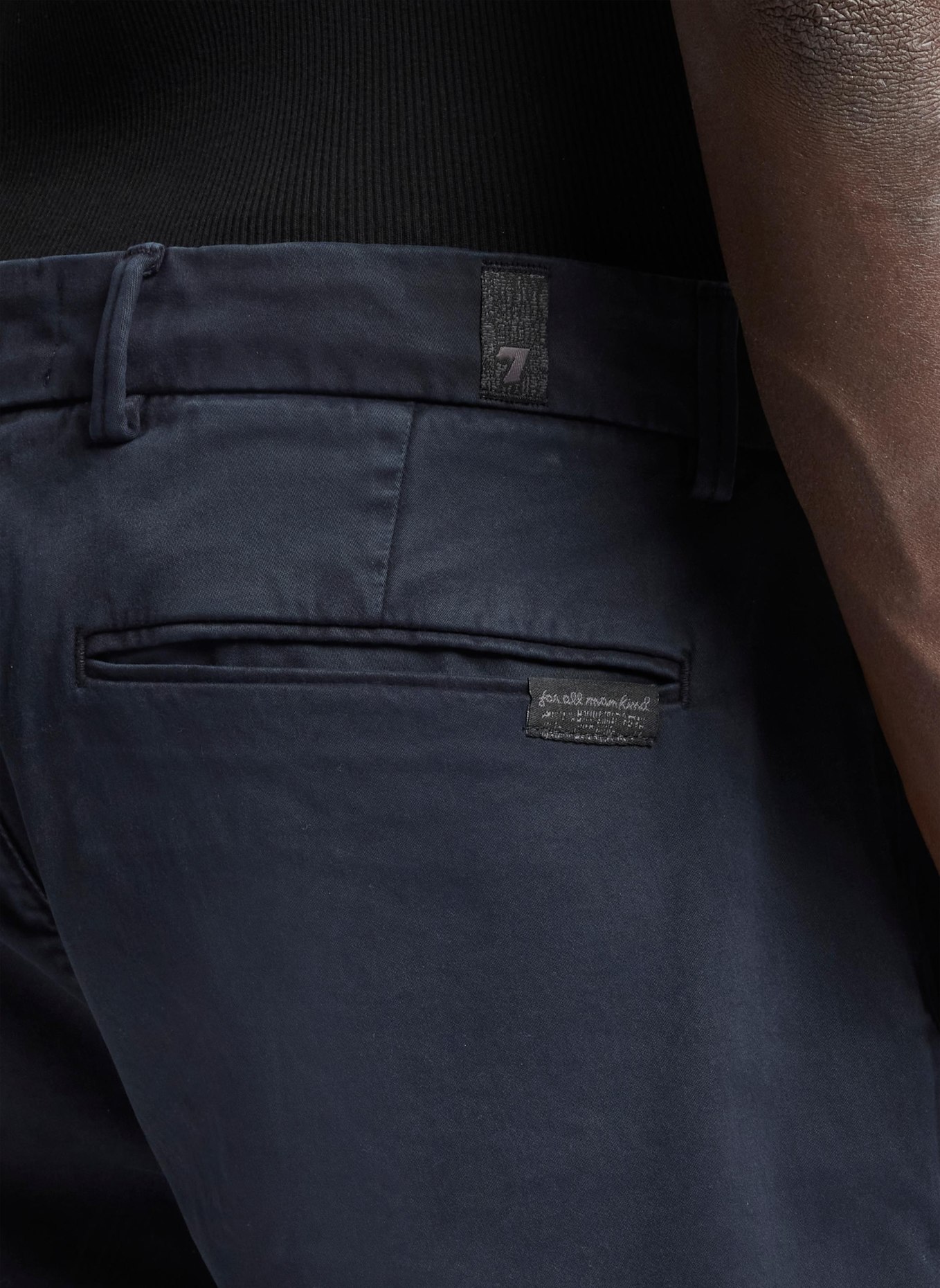 7 for all mankind Chinoshorts: BLAU