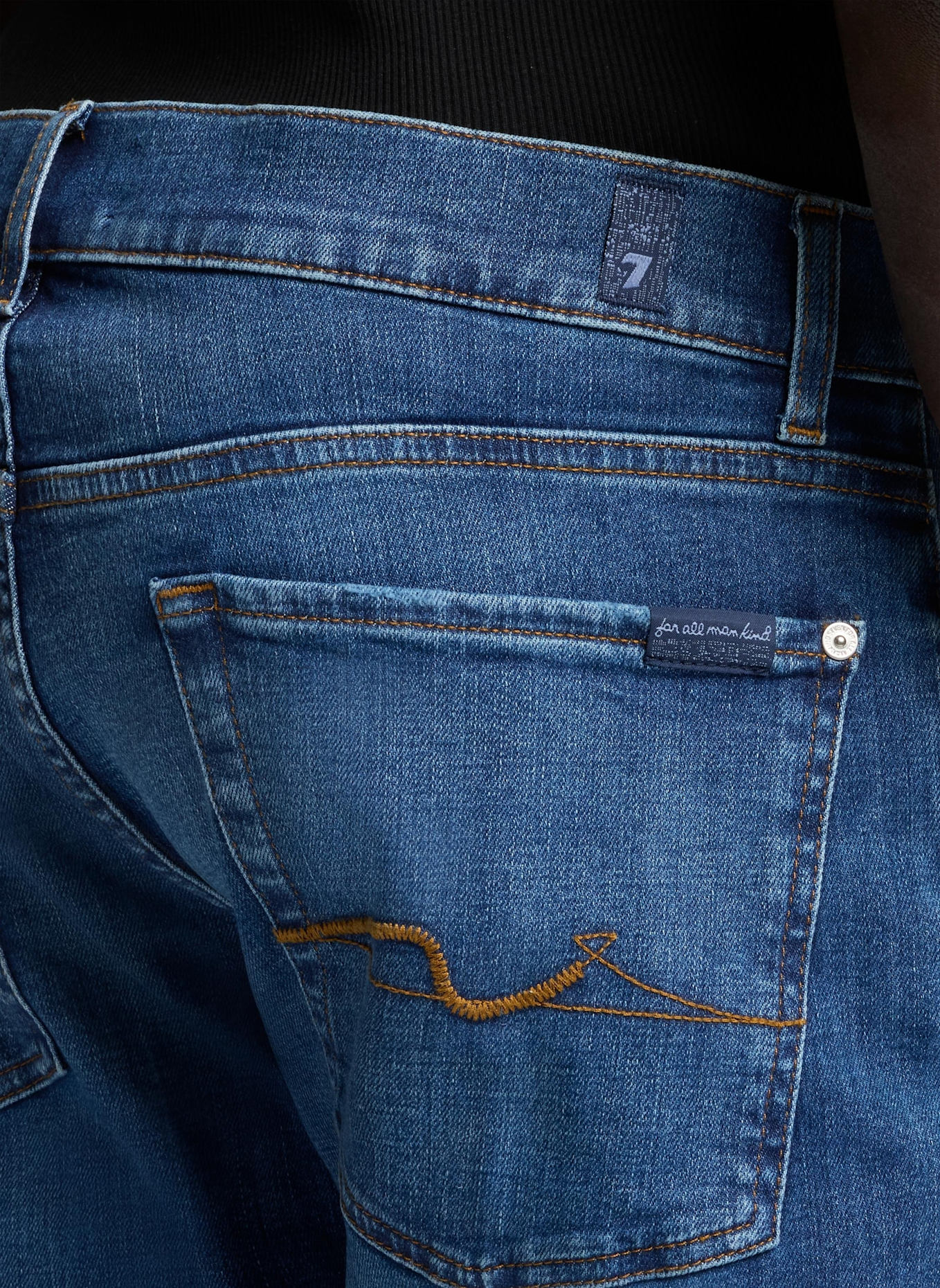 7 for all mankind Jeans STANDARD Straight Fit: BLAU