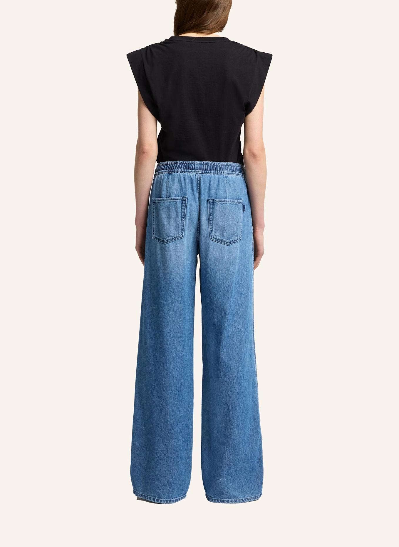 7 for all mankind Pants PULL ON WIDE LEG Wide Leg fit: BLAU