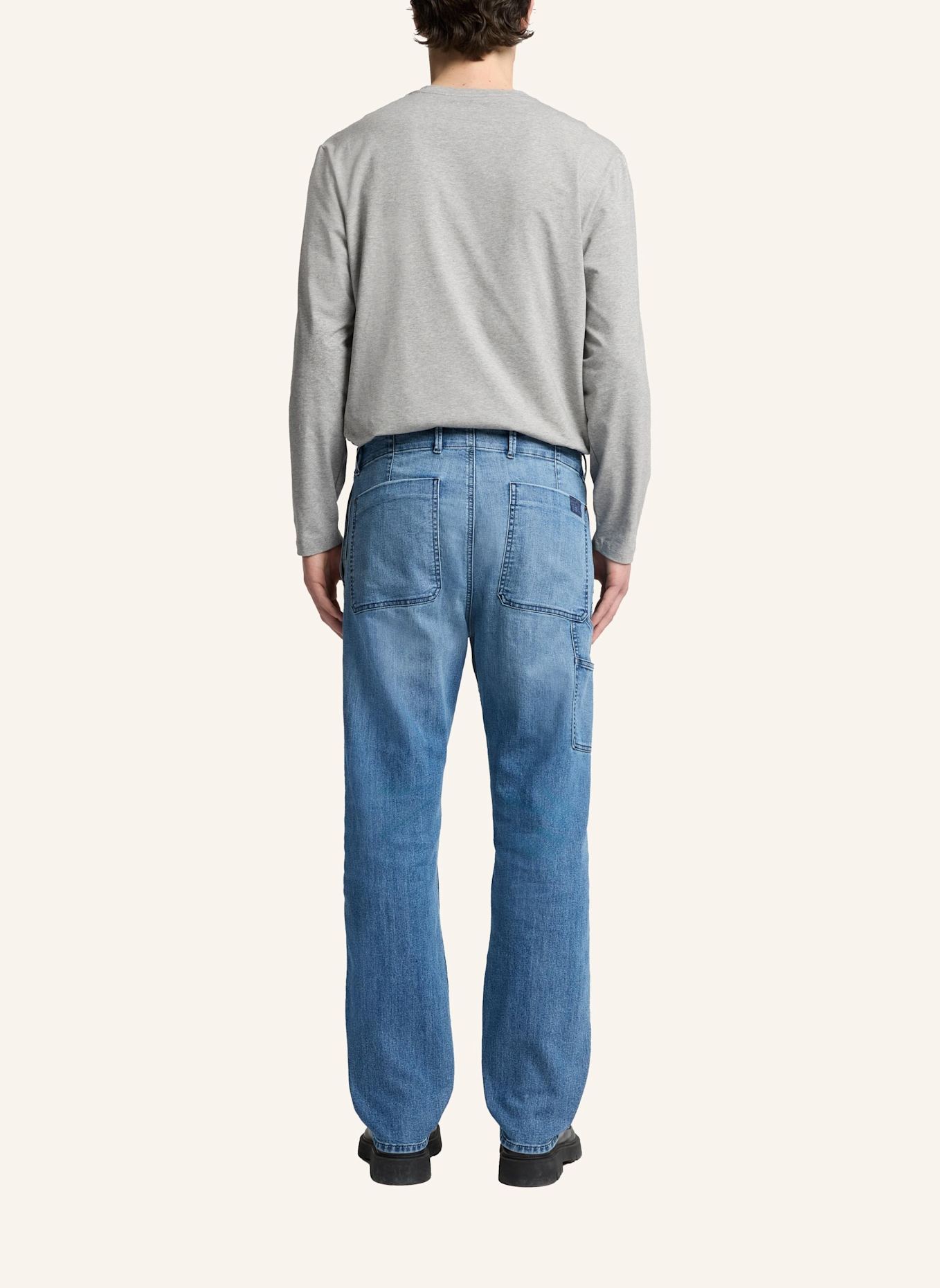 7 for all mankind Chino Pant CARPENTER Straight Fit: BLAU