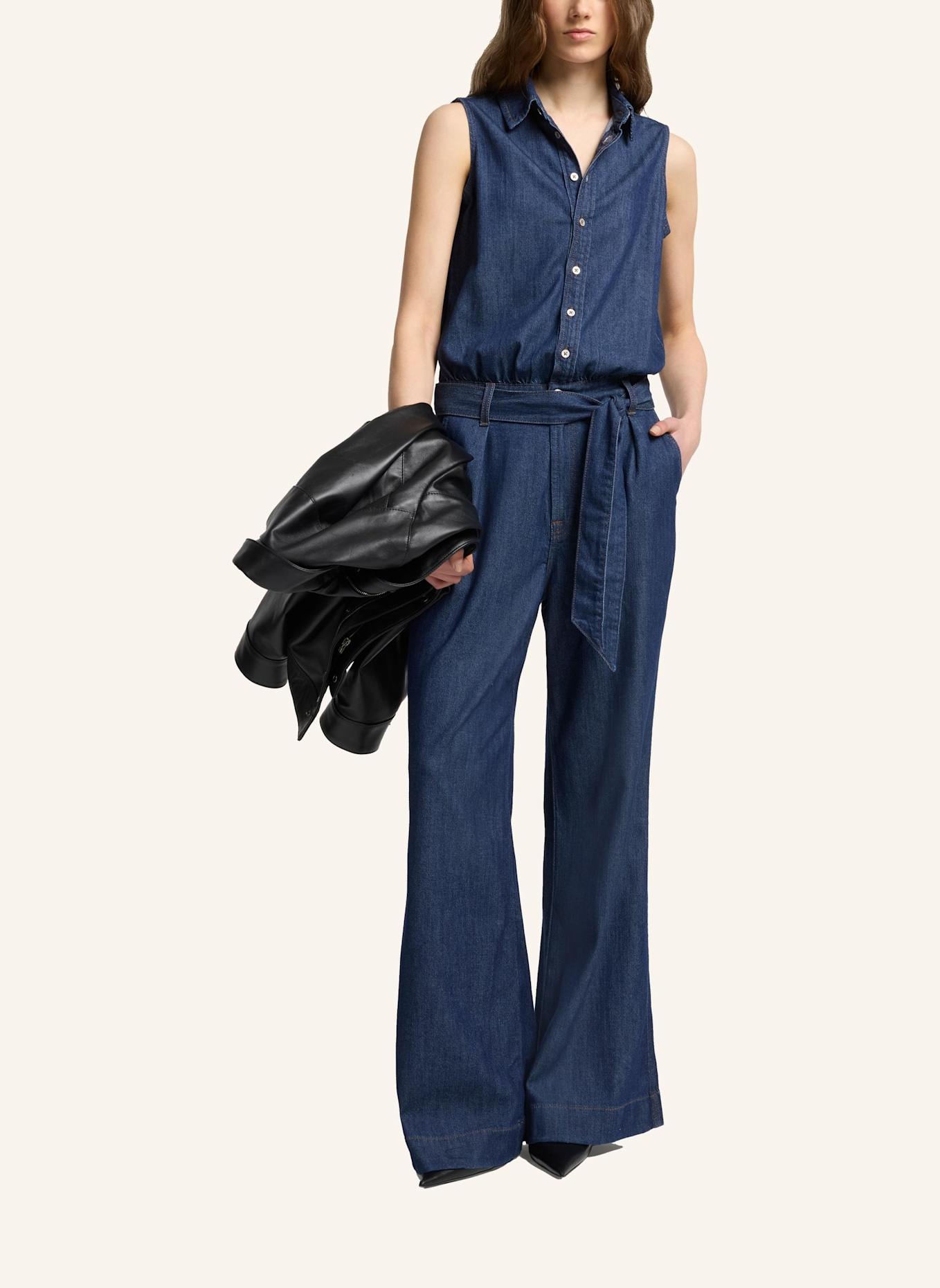 7 for all mankind Denim Jumpsuit: BLAU