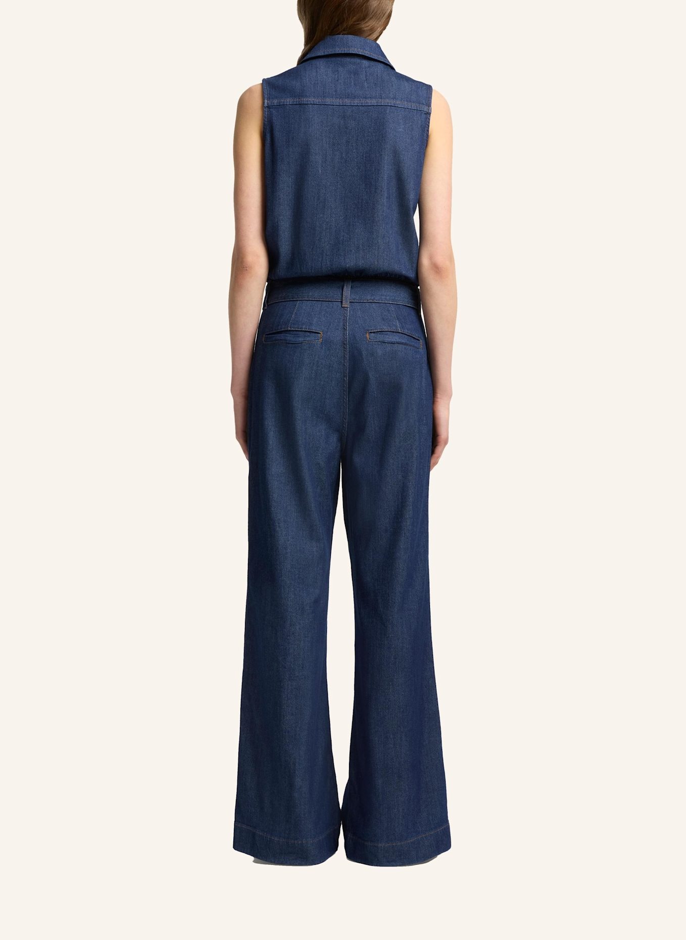 7 for all mankind Denim Jumpsuit: BLAU