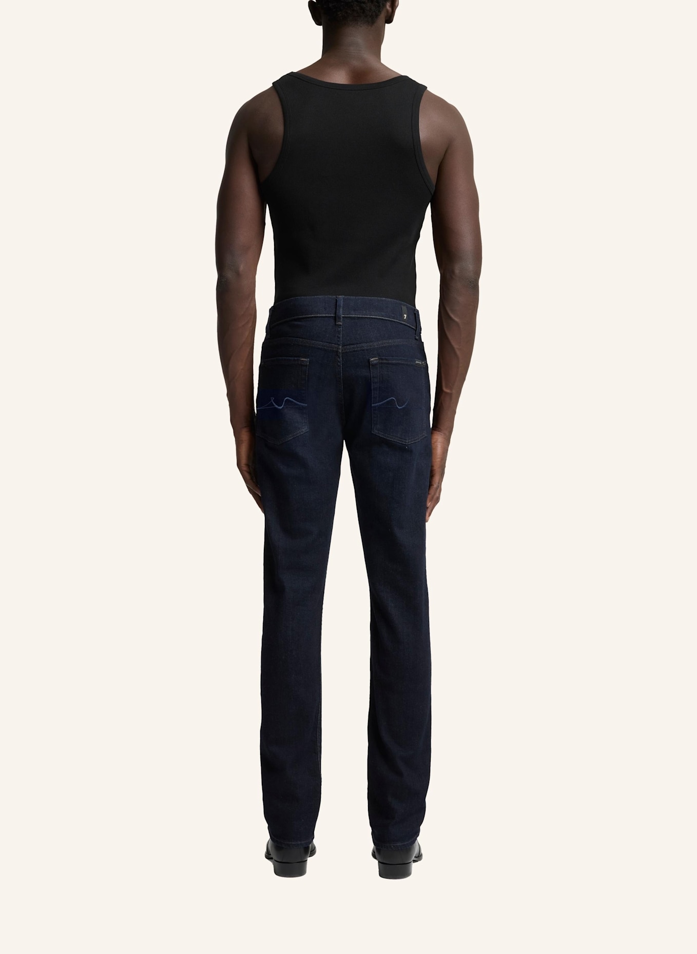 7 for all mankind Jeans THE STRAIGHT Straight Fit: BLAU