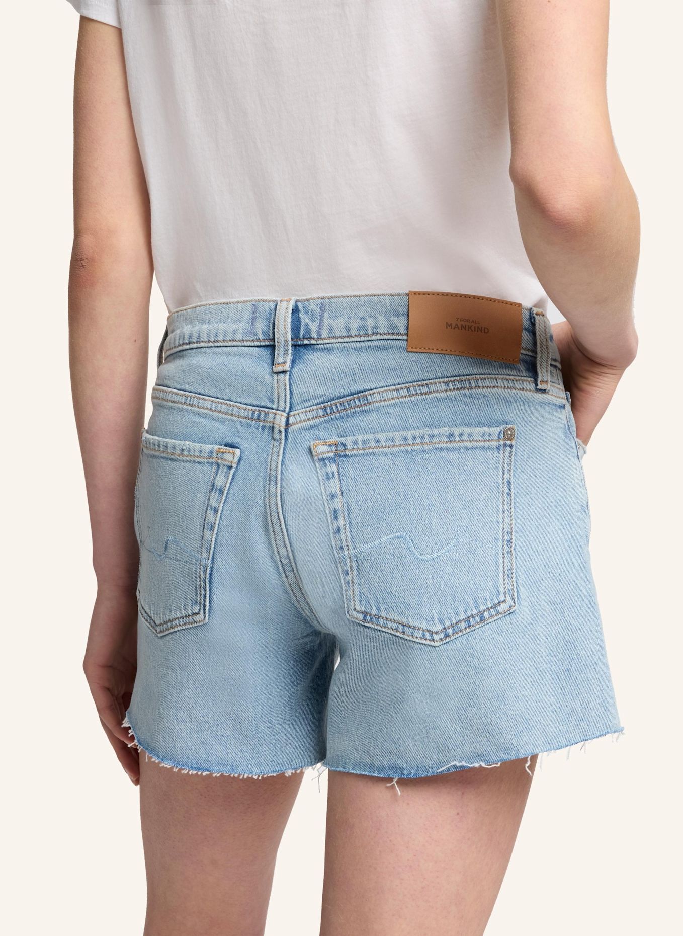 7 for all mankind Shorts MID: BLAU