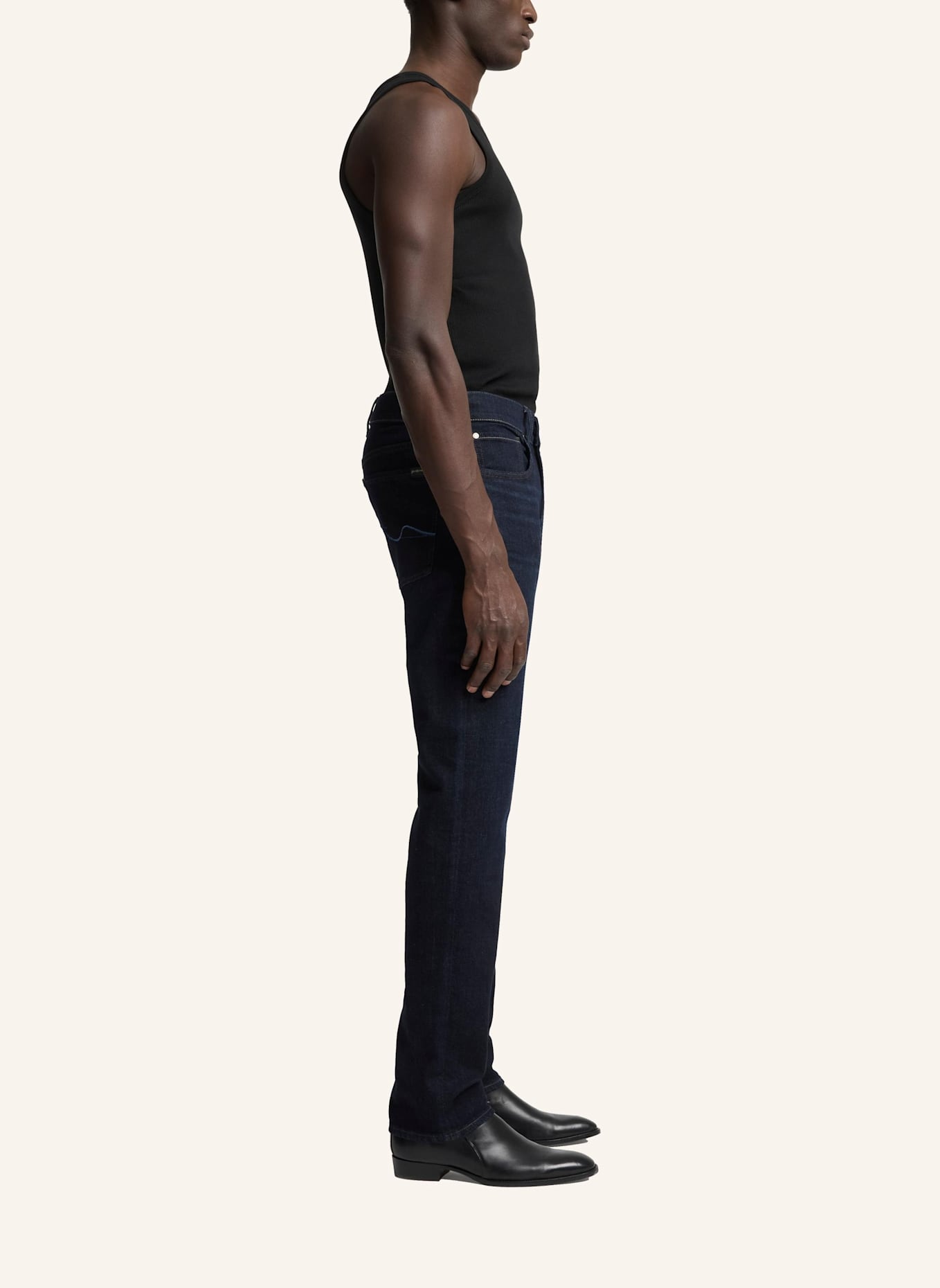 7 for all mankind Jeans THE STRAIGHT Straight Fit: BLAU