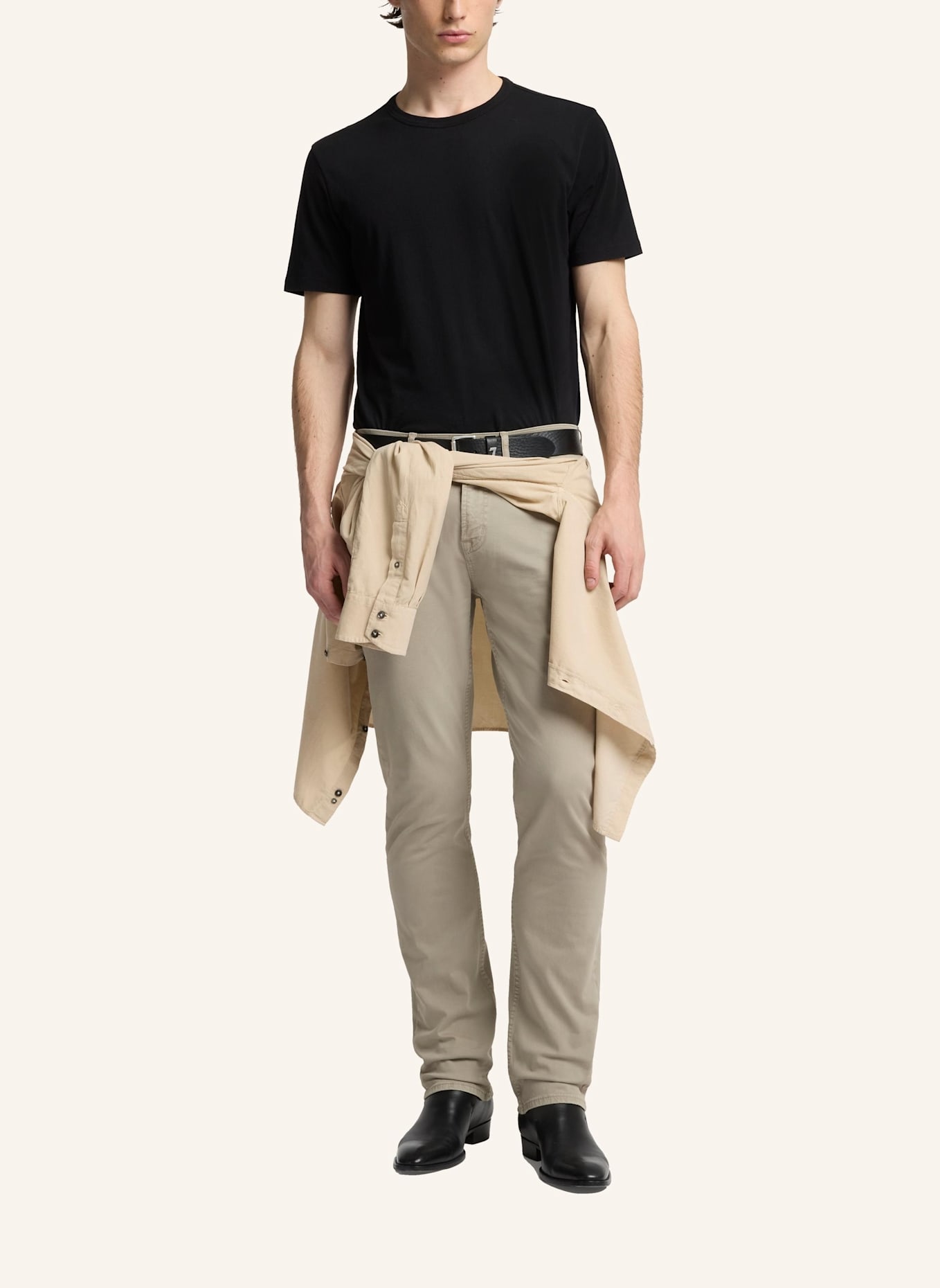 7 for all mankind Jeans THE STRAIGHT Straight Fit: BEIGE