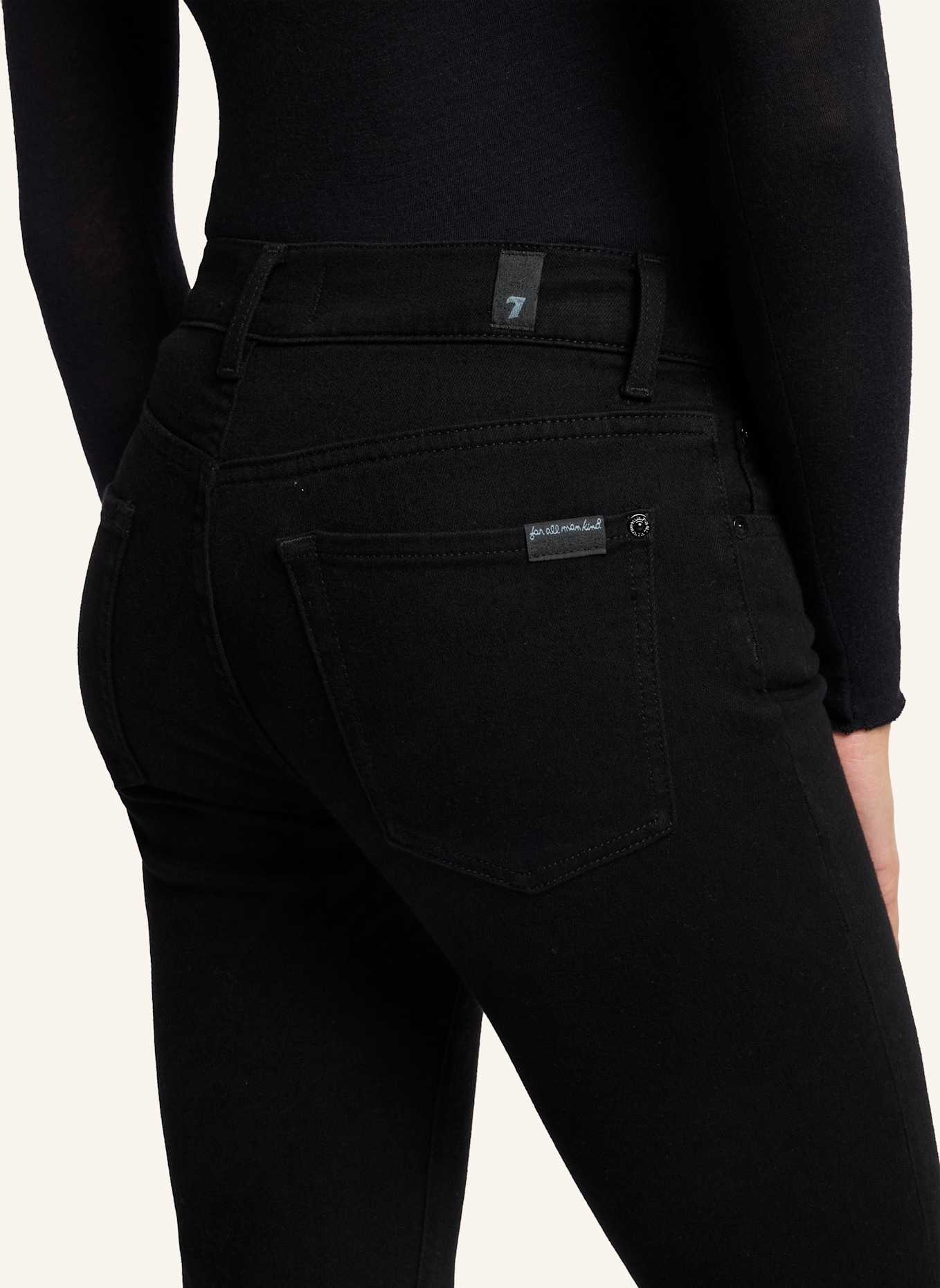 7 for all mankind Bootcut Jeans BOOTCUT: SCHWARZ