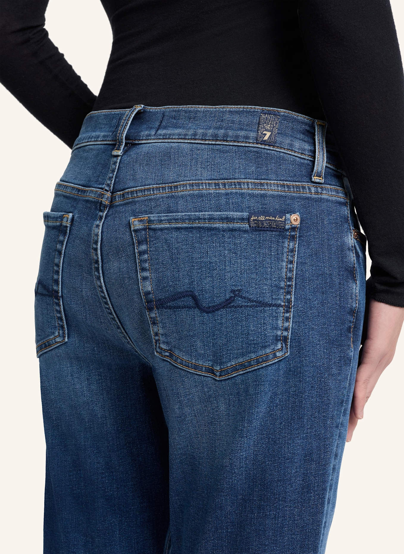 7 for all mankind Jeans JOSEFINA Boyfriend Fit: BLAU