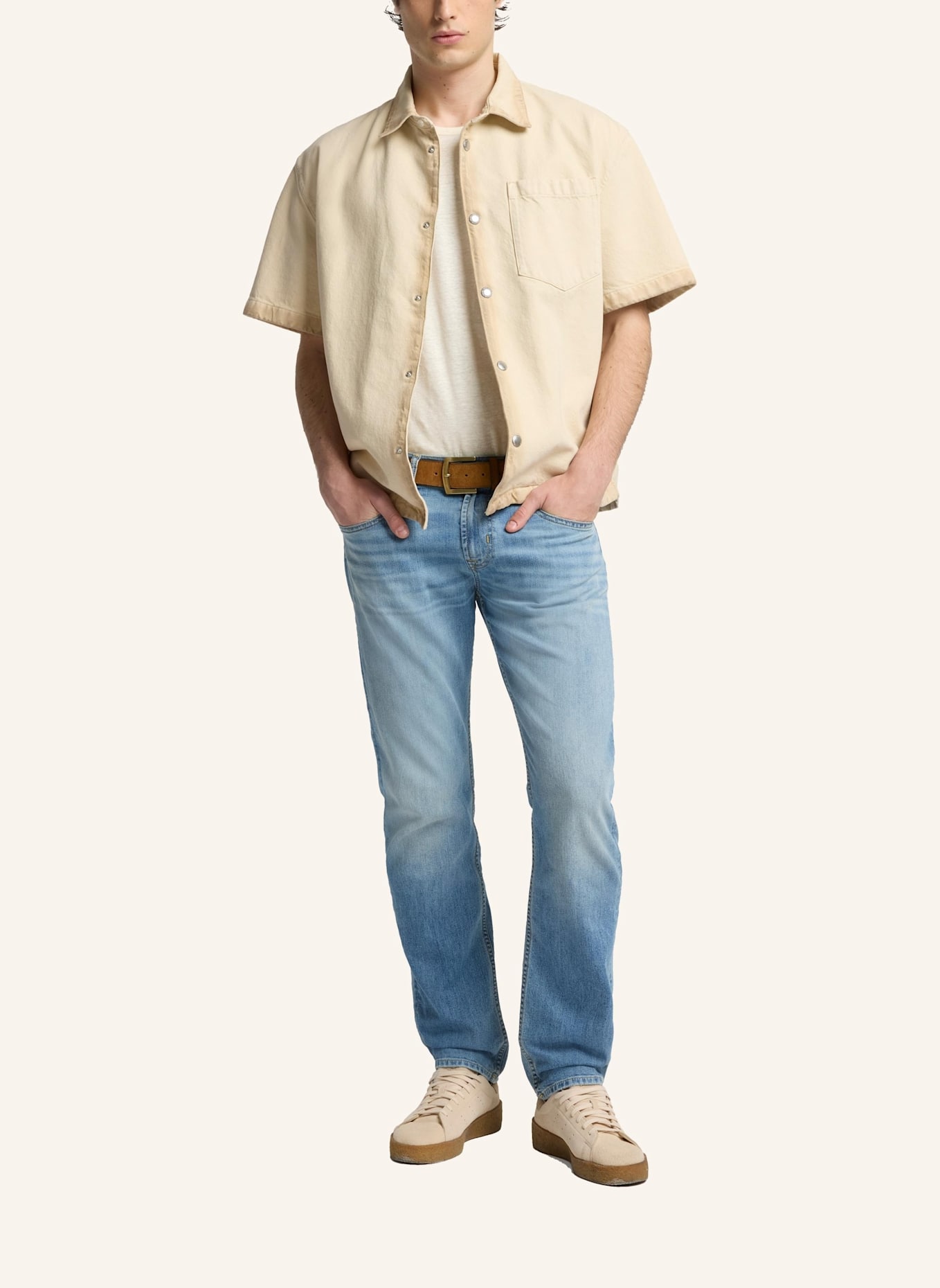 7 for all mankind Jeans THE STRAIGHT Straight Fit: BLAU