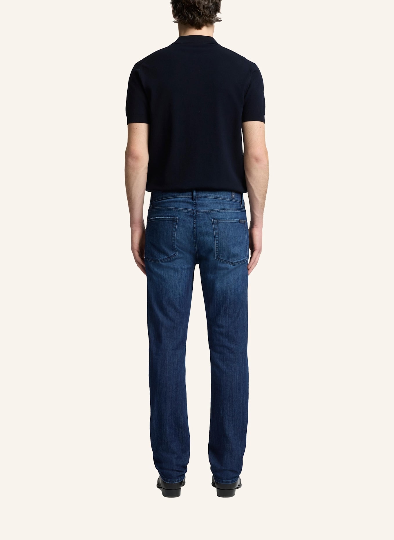 7 for all mankind Jeans THE STRAIGHT Straight Fit: BLAU