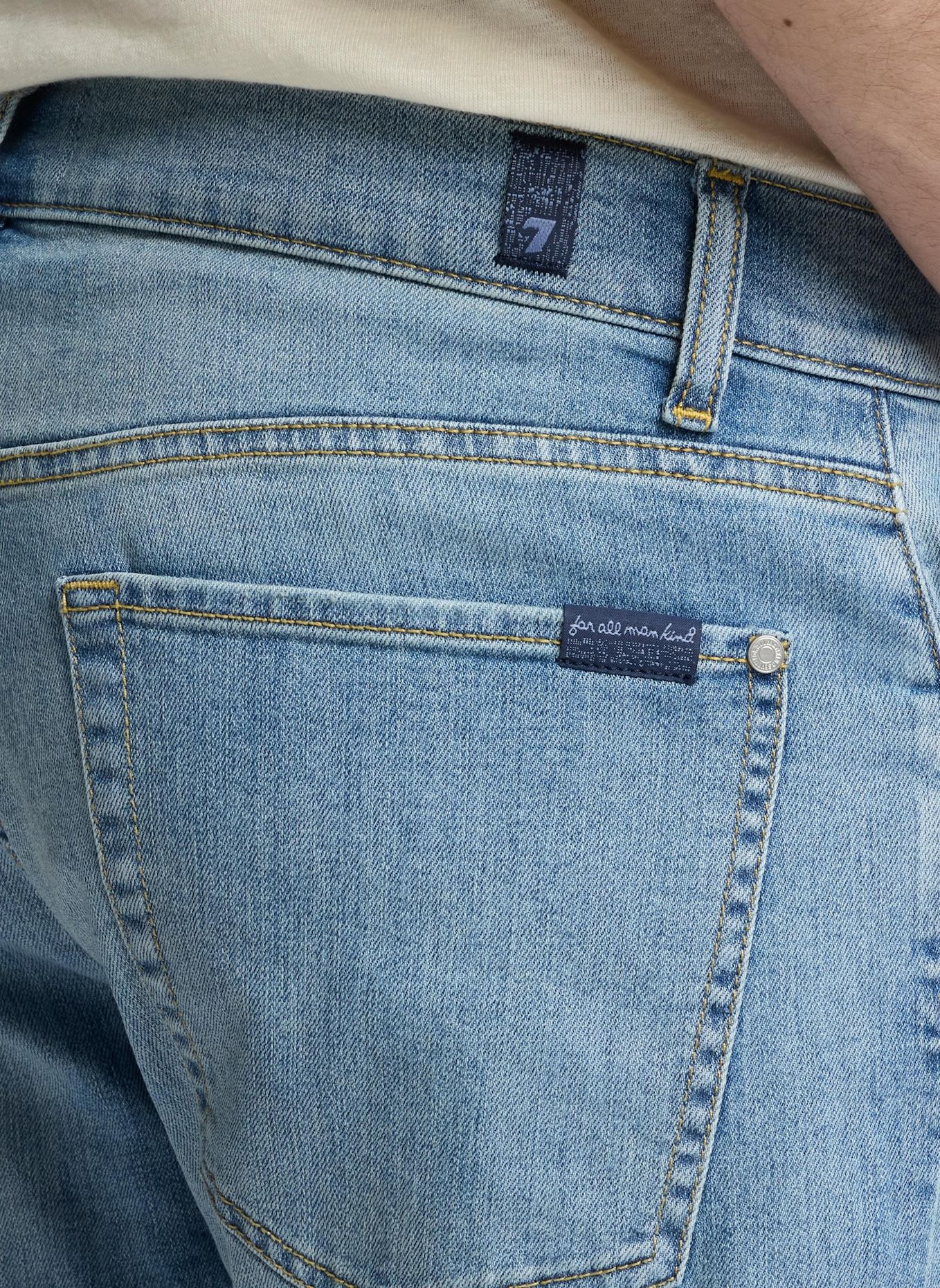 7 for all mankind Jeans THE STRAIGHT Straight Fit: BLAU