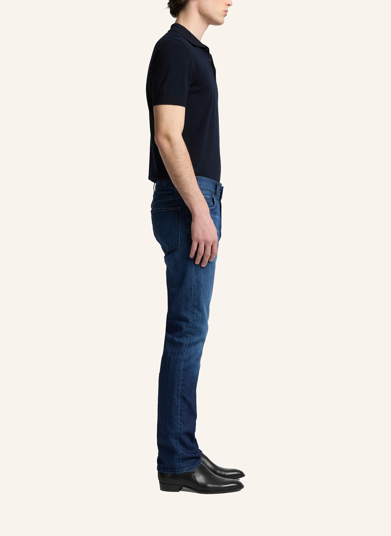 7 for all mankind Jeans THE STRAIGHT Straight Fit: BLAU