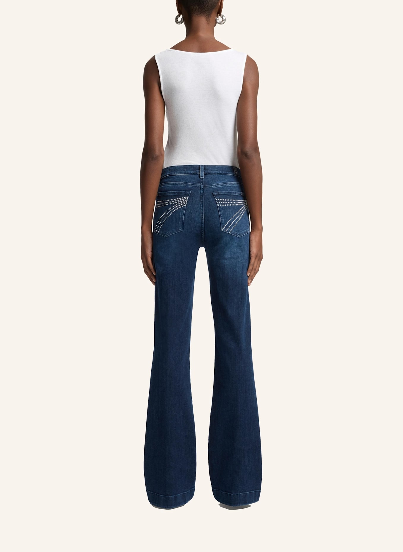 7 for all mankind Jeans DOJO Flare Fit: BLAU